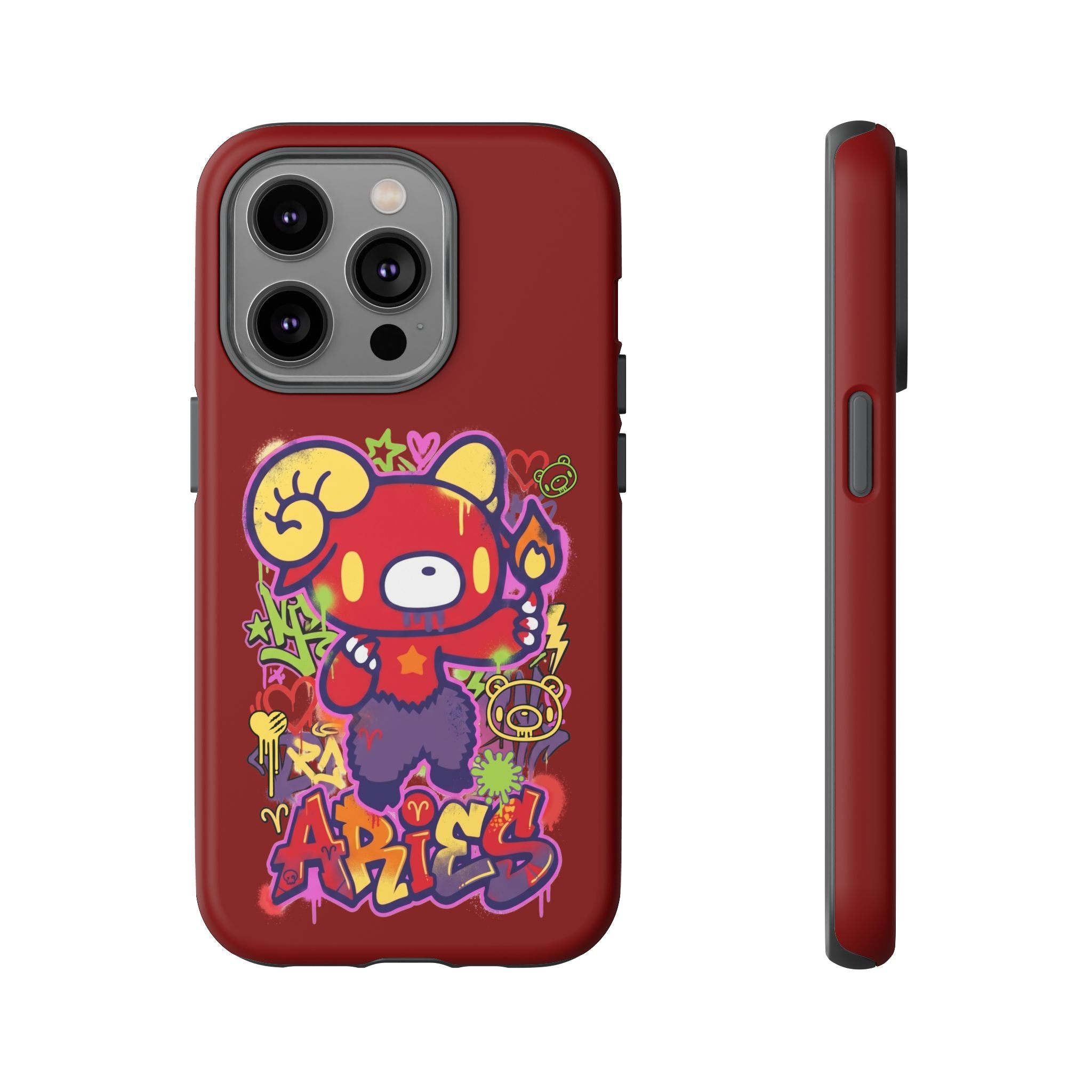 Zodiac Aries  Gloomy Bear Phone Case