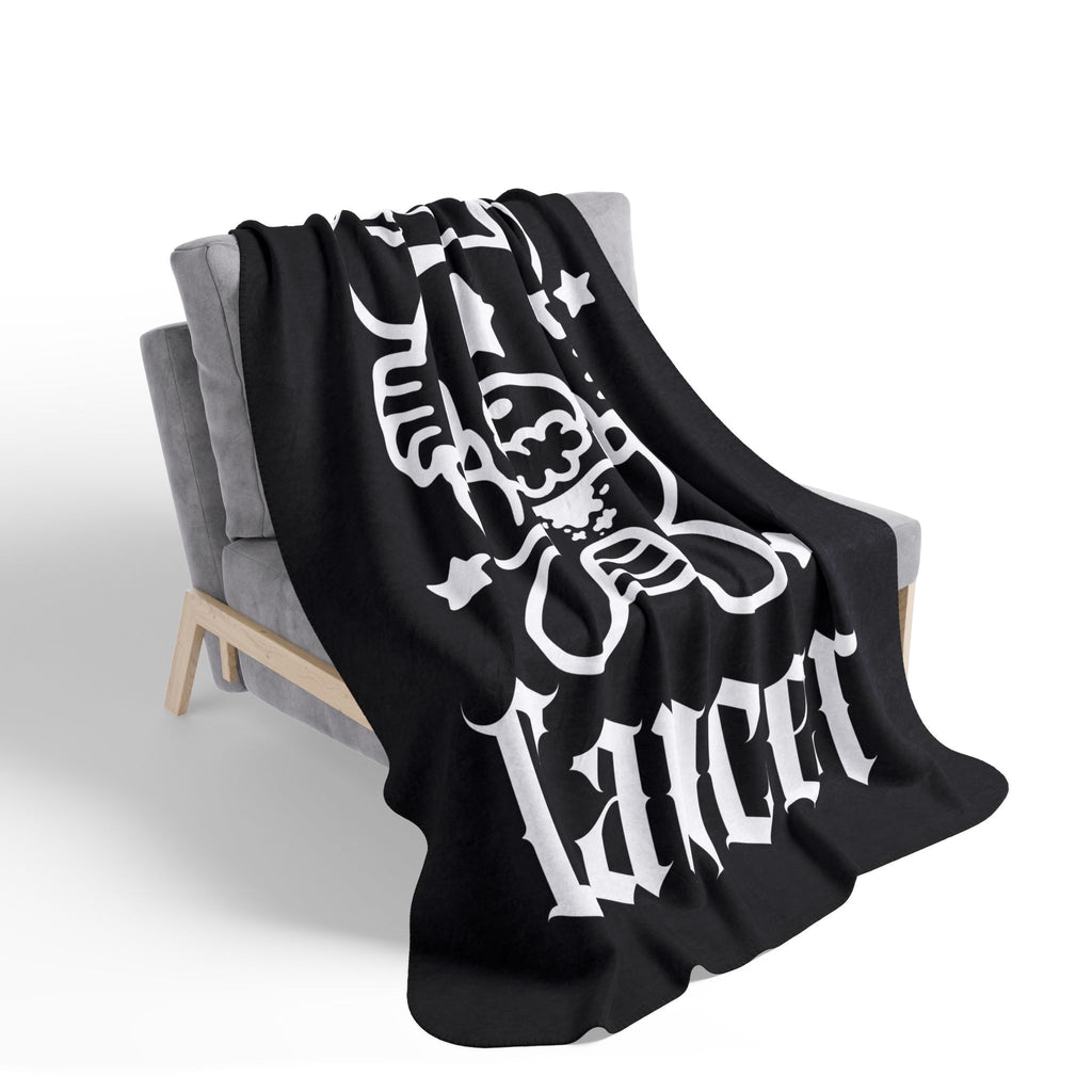 Gloomy Bear Cancer Zodiac Fleece Sherpa Blanket