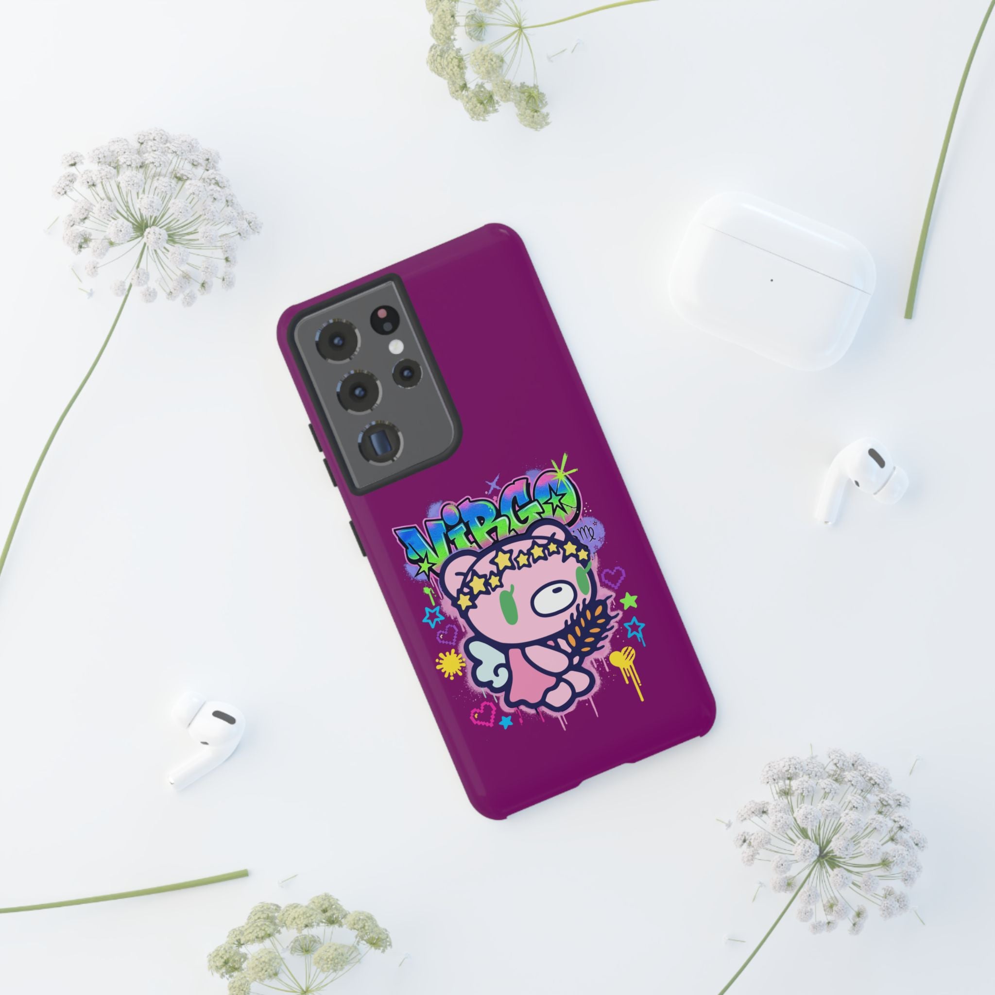 Zodiac Virgo  Gloomy Bear  Phone Case