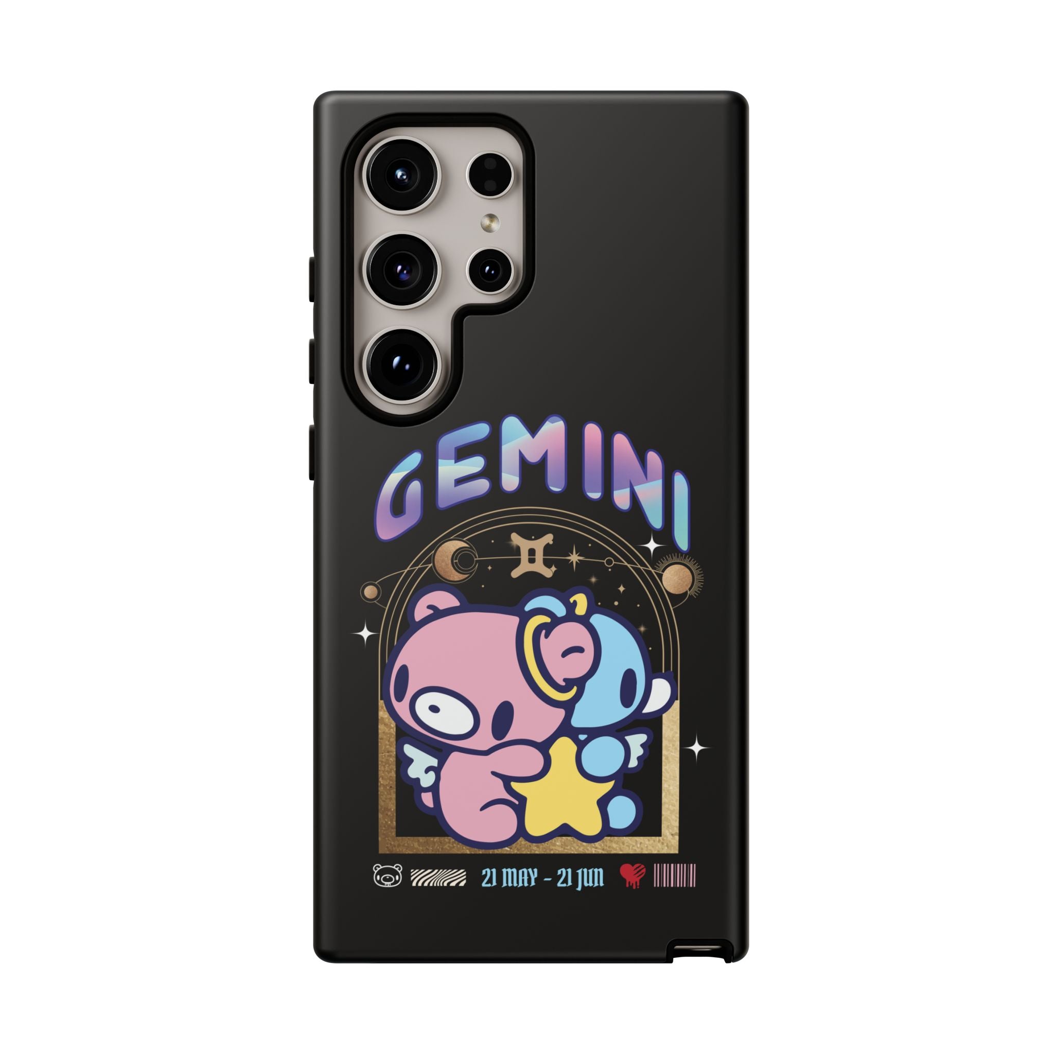 Gloomy gemini Phone Case
