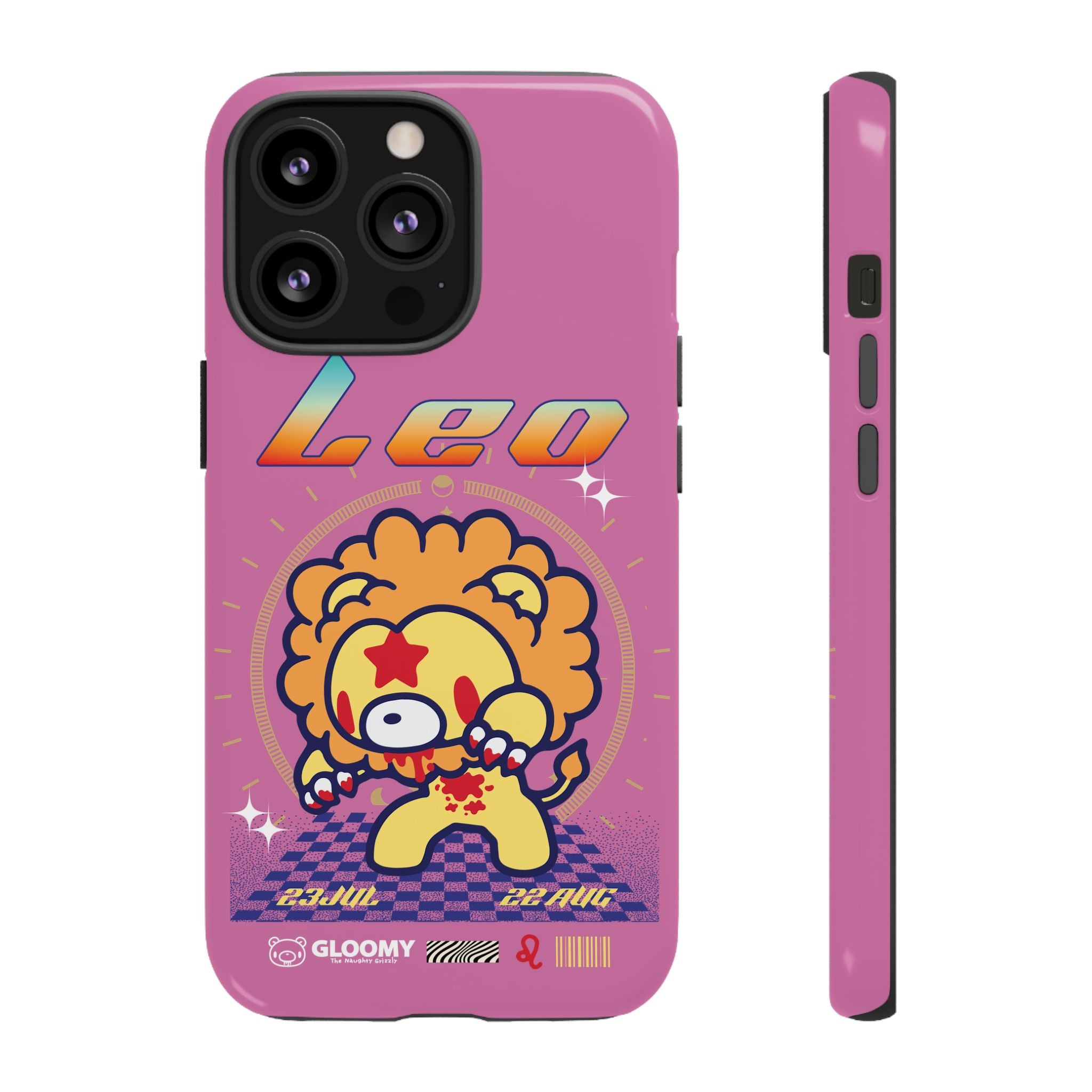 Zodiac Leo gloomy bear Phone Case