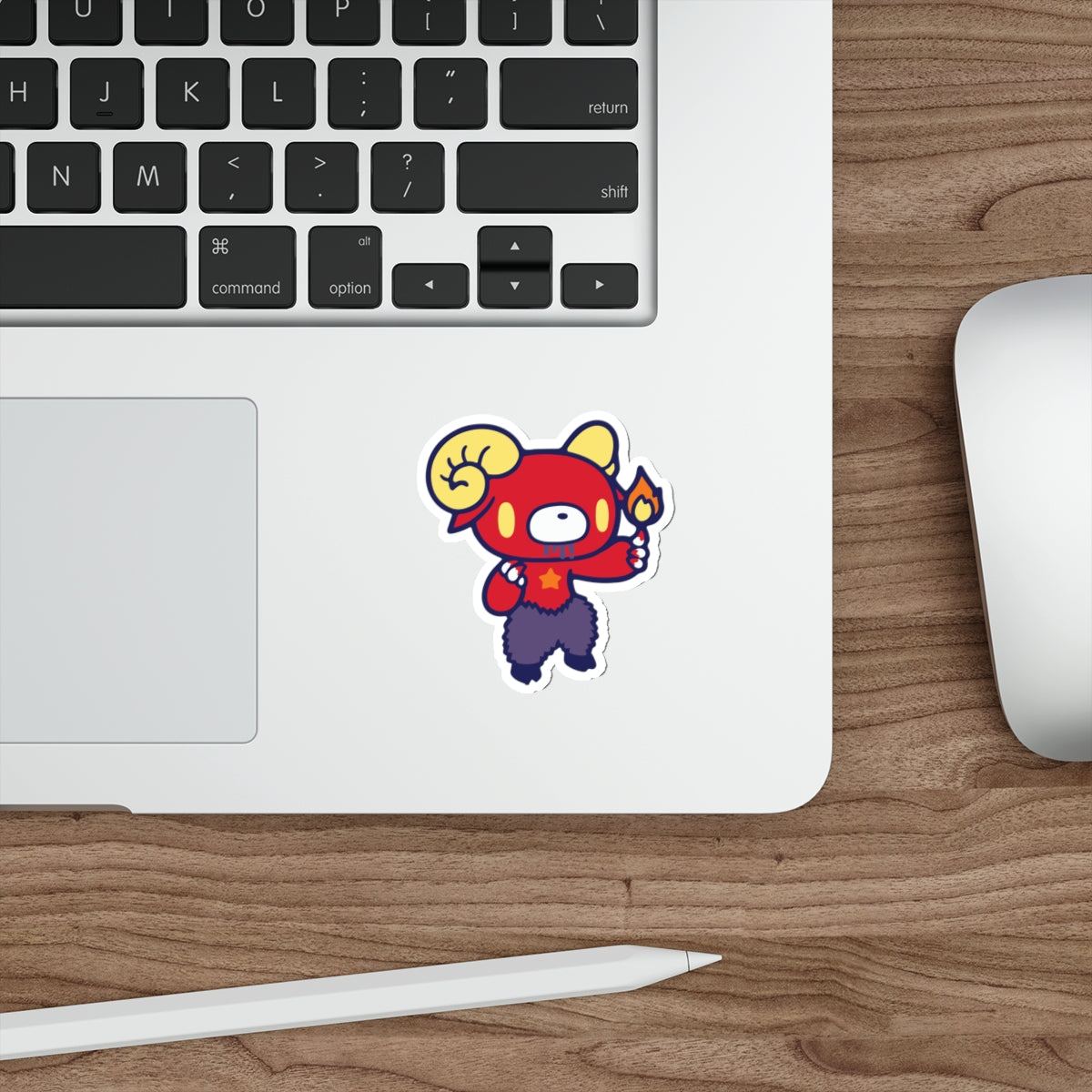 Gloomy Zodiac Aries Die-Cut Stickers