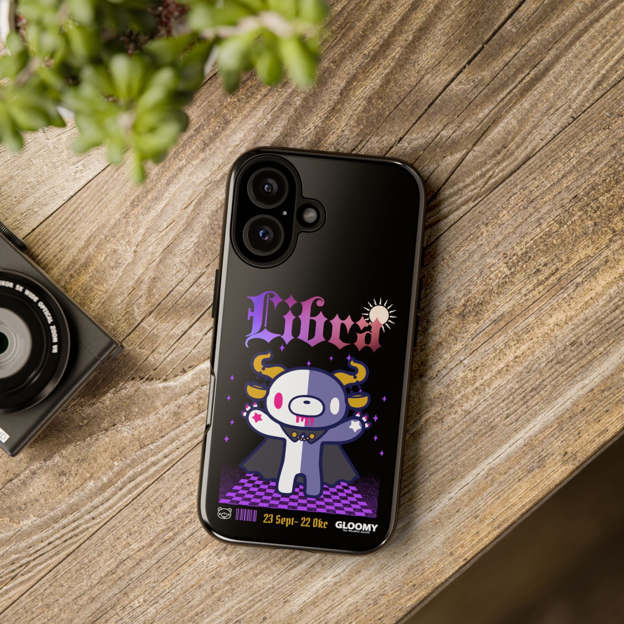 gloomy Bear Libra Zodiac Phone Case