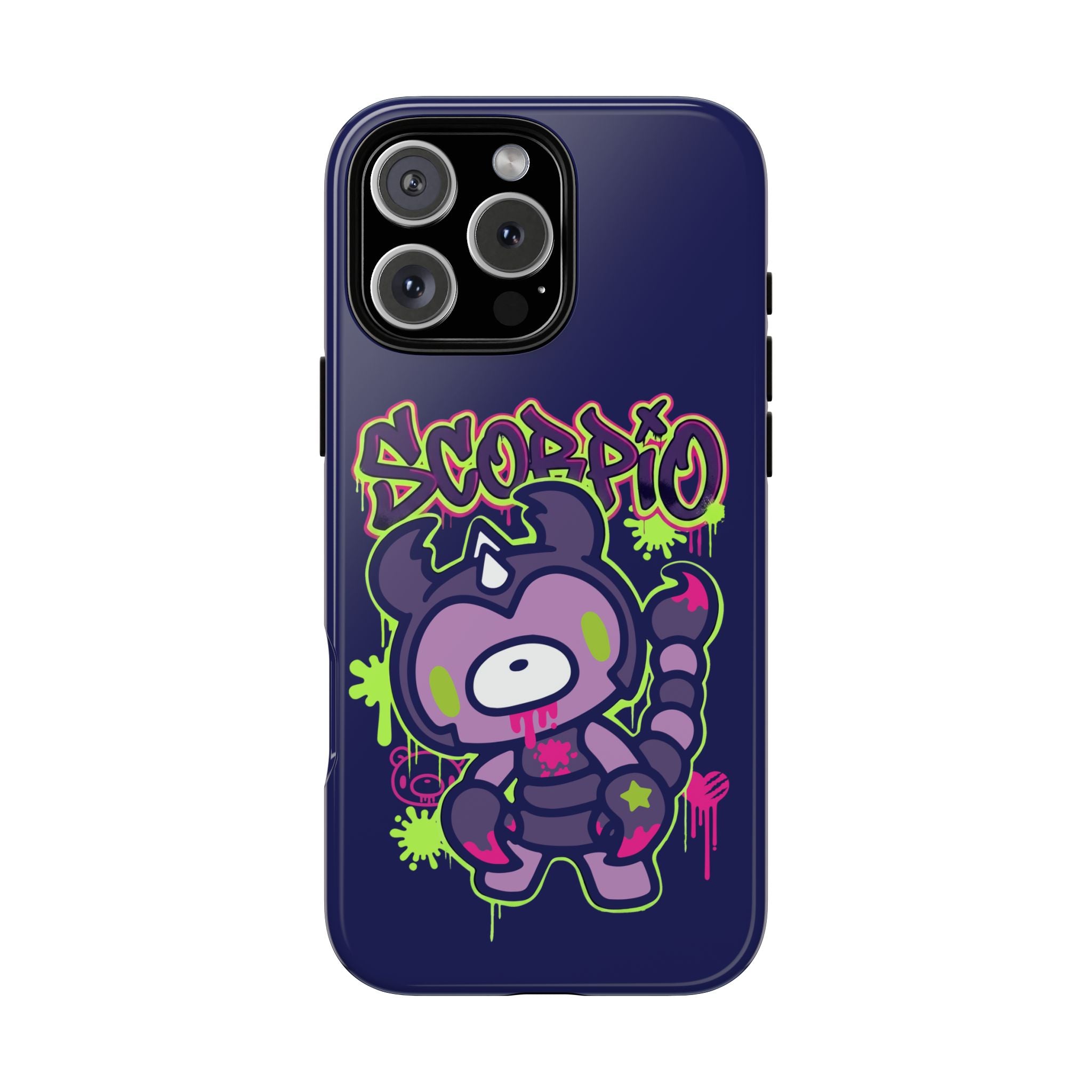 Zodiac Scorpio Gloomy Bear Phone Case