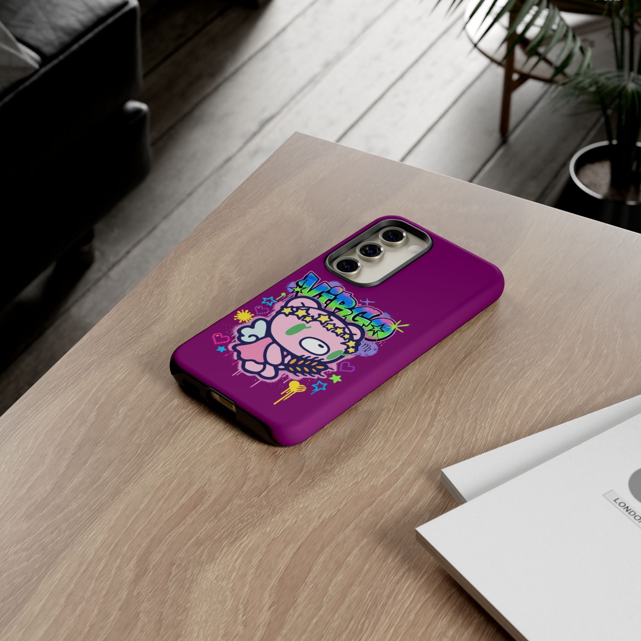 Zodiac Virgo  Gloomy Bear  Phone Case