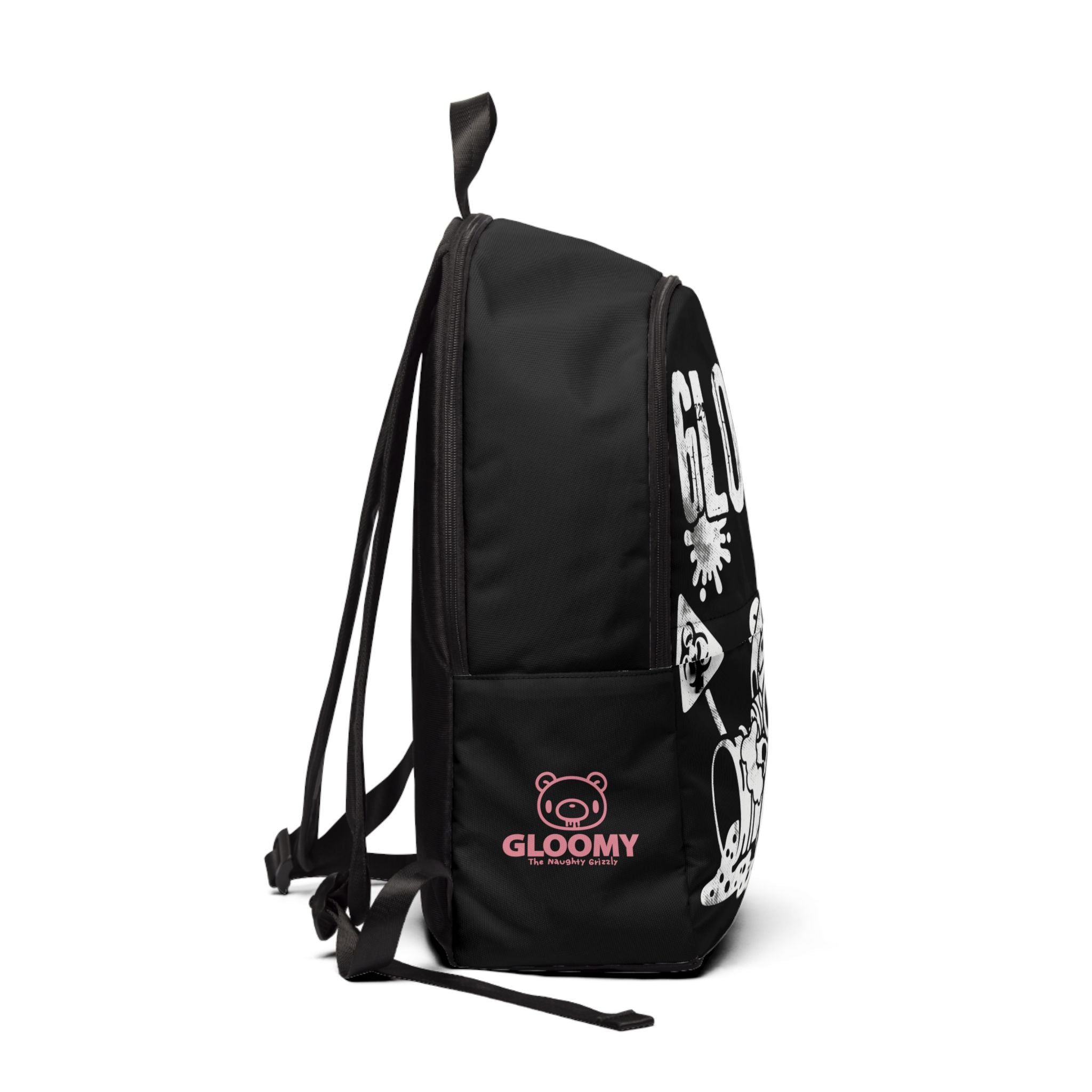 Gloomy Toxic Trash Unisex Fabric Backpack