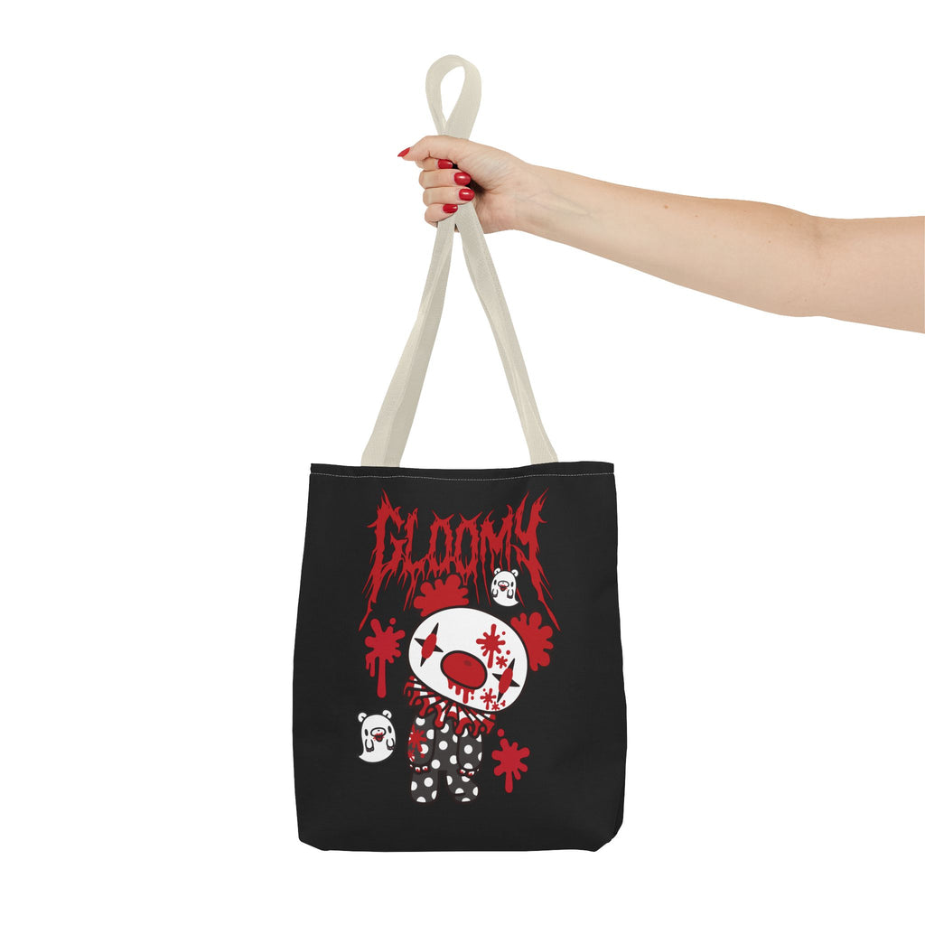 Gloomy Bear Halloween Sletchy Coown Tote Bag - 2024