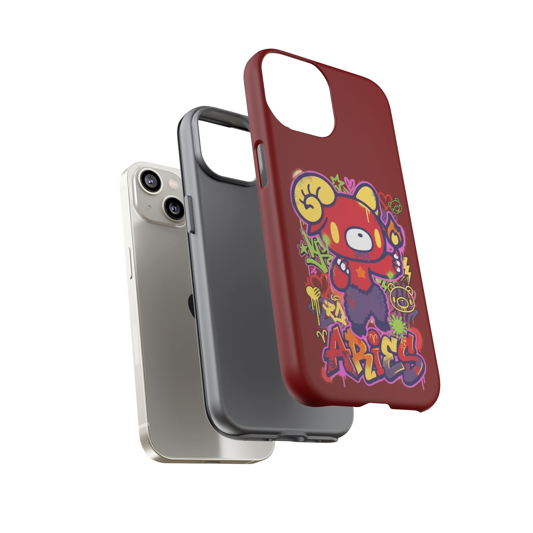 Zodiac Aries  Gloomy Bear Phone Case