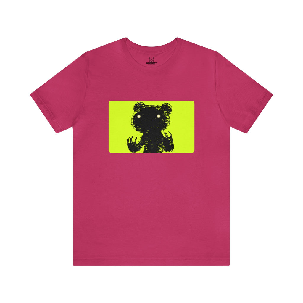 Green Block Abstraction Gloomy Bear -  Unisex Tee