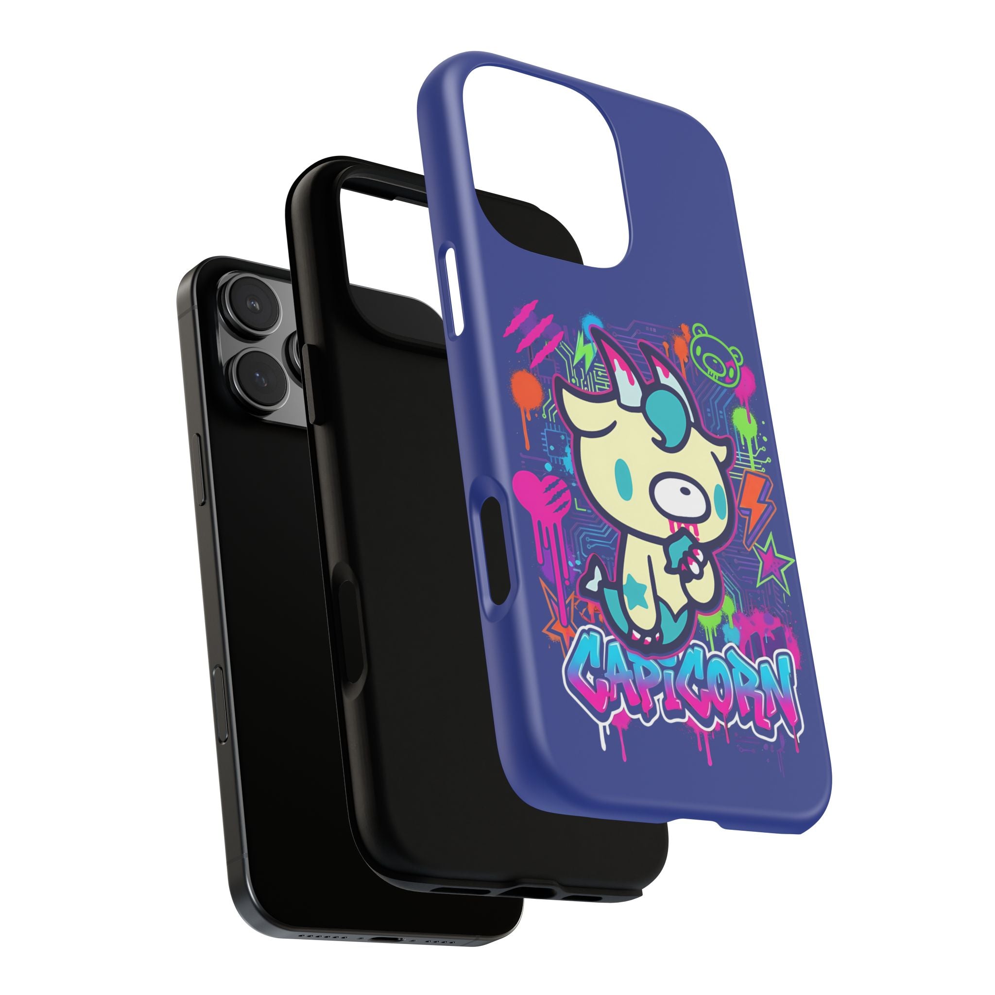 Zodiac Capricorn Gloomy Bear Phone Case