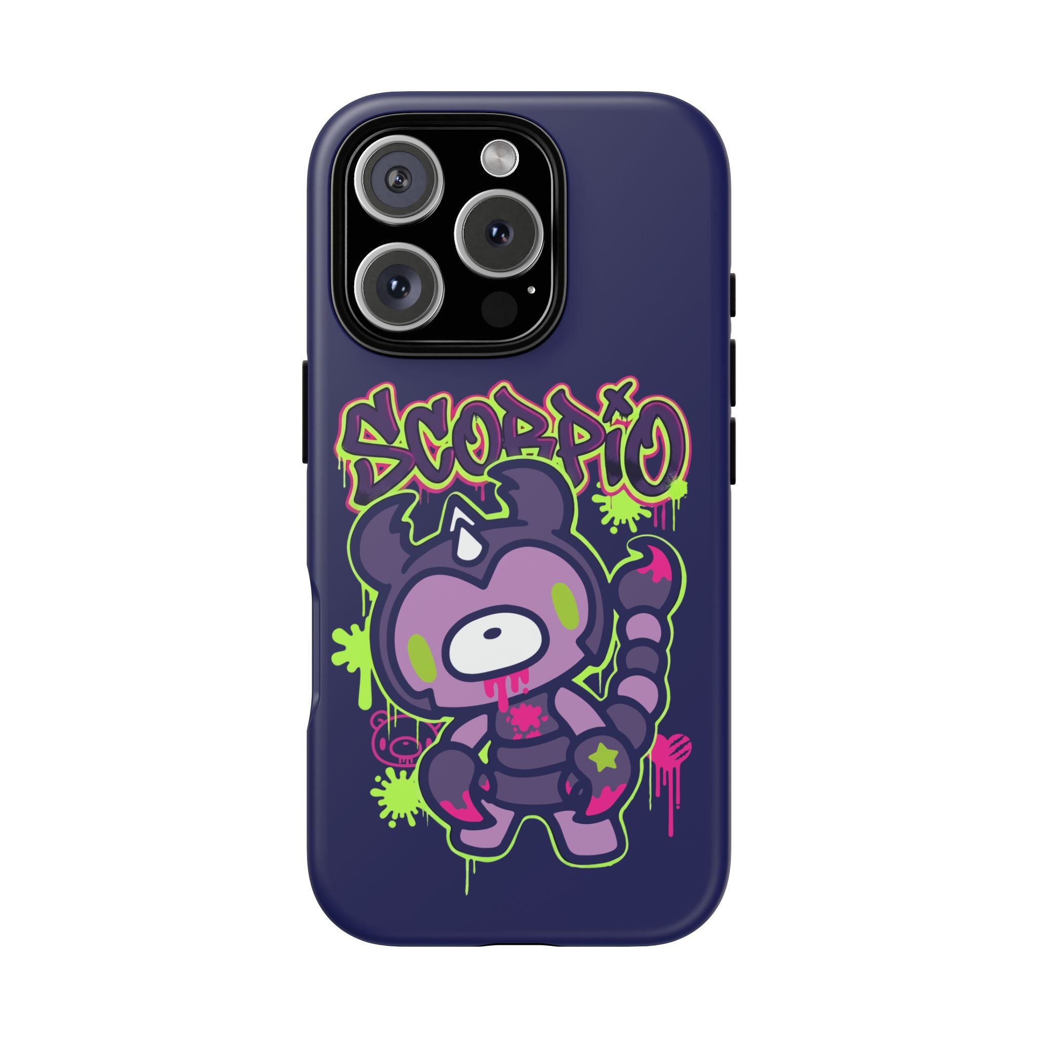 Zodiac Scorpio Gloomy Bear Phone Case