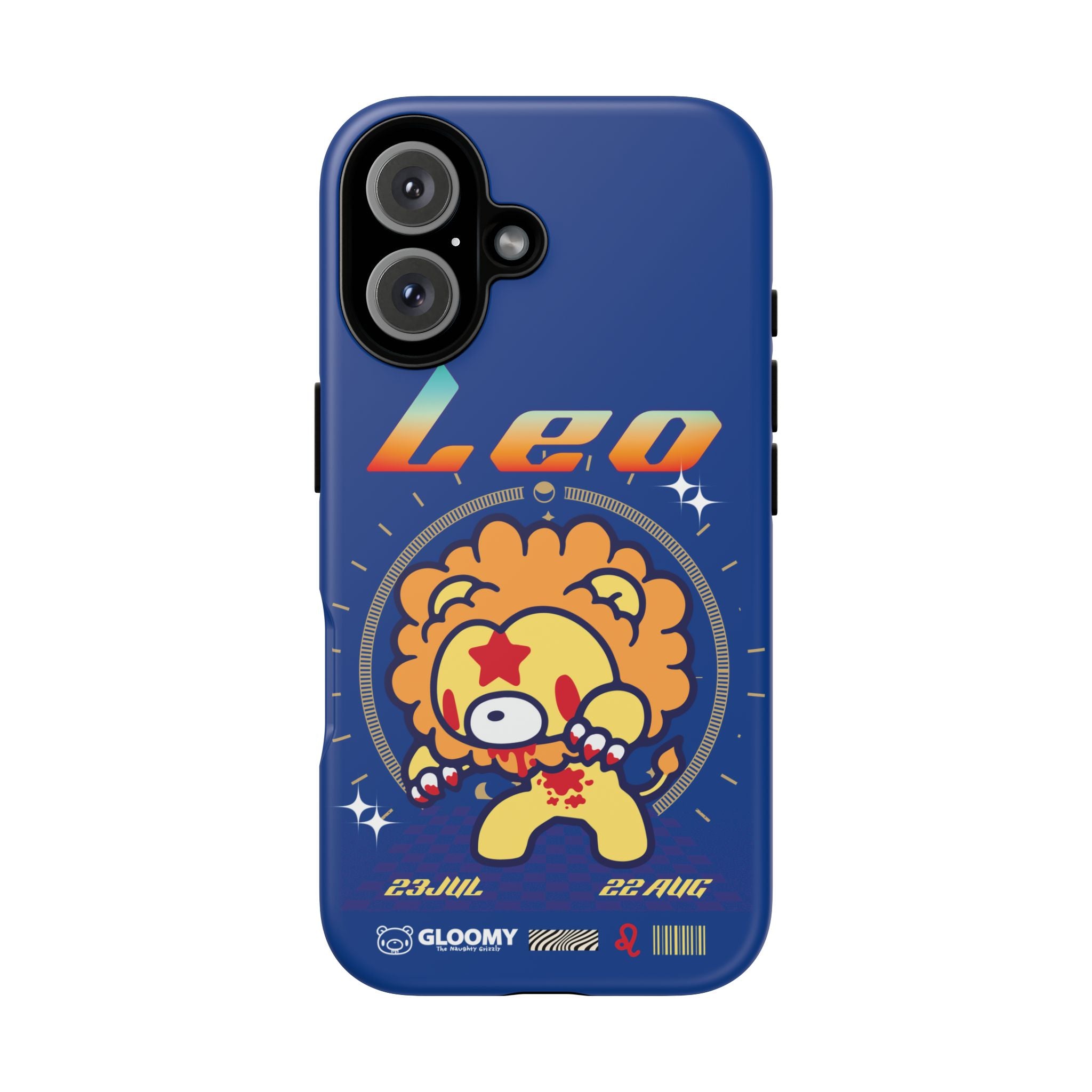 Zodiac Leo gloomy bear Phone Case