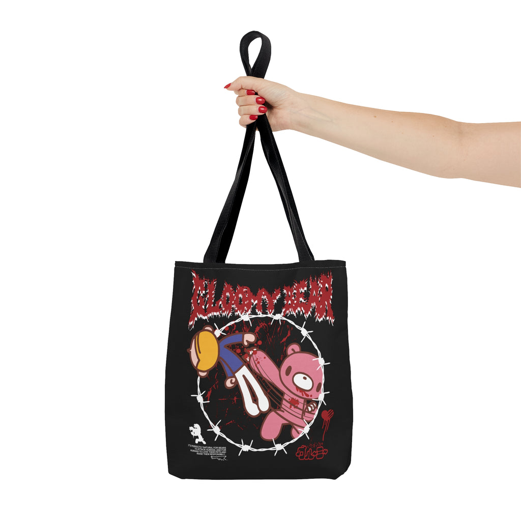 Gloomy Bear PUNCH - Canvas Tote Bag