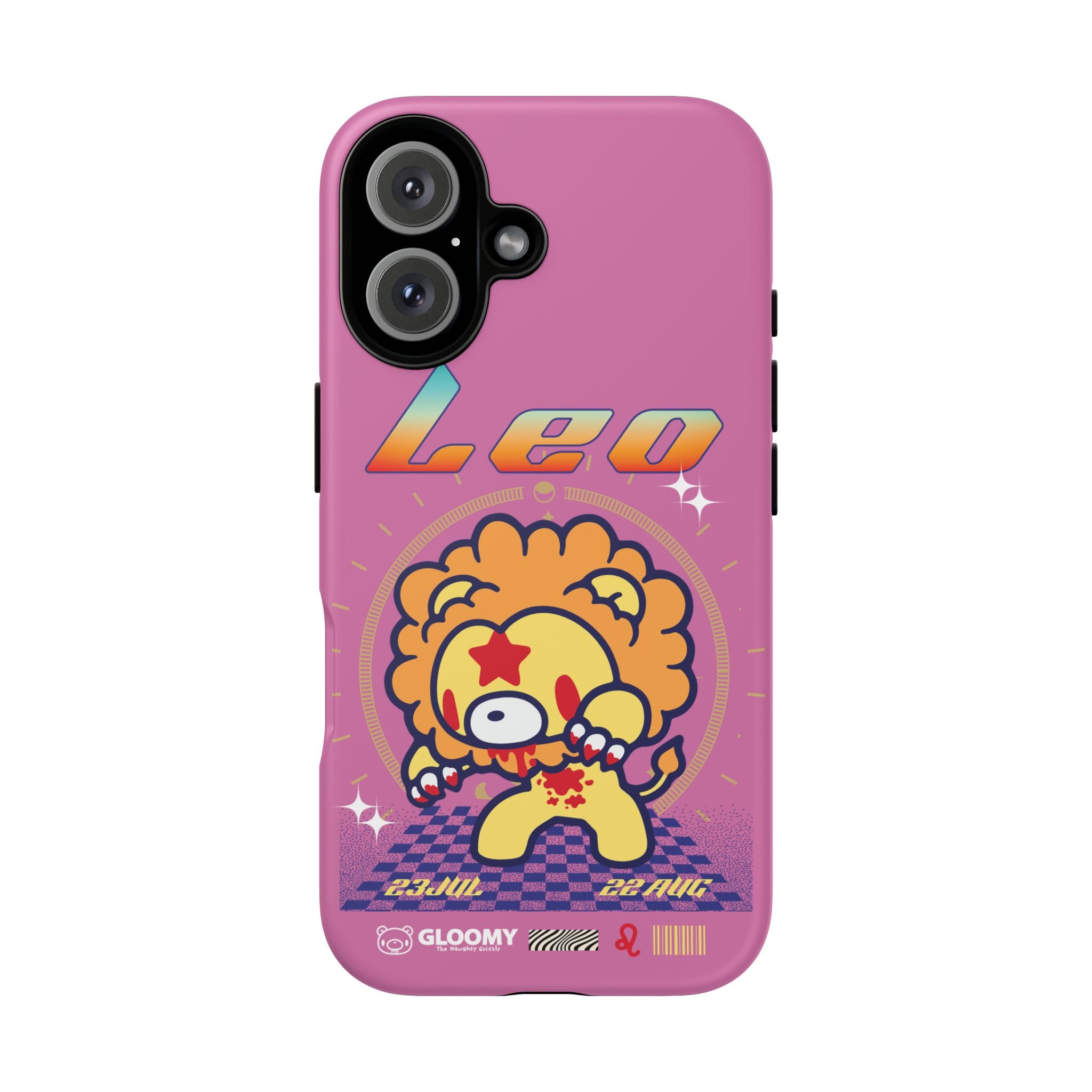 Zodiac Leo gloomy bear Phone Case