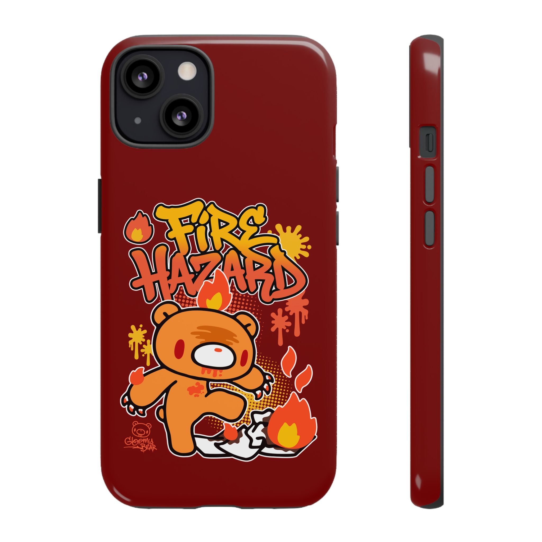 Gloomy Fire trash Phone Case