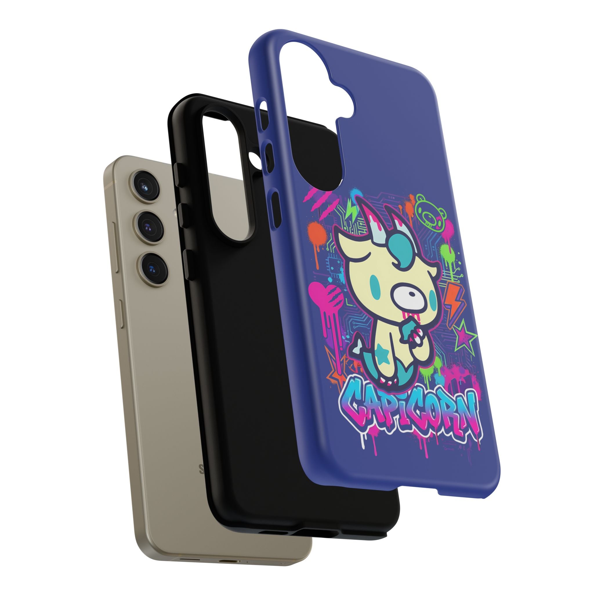Zodiac Capricorn Gloomy Bear Phone Case
