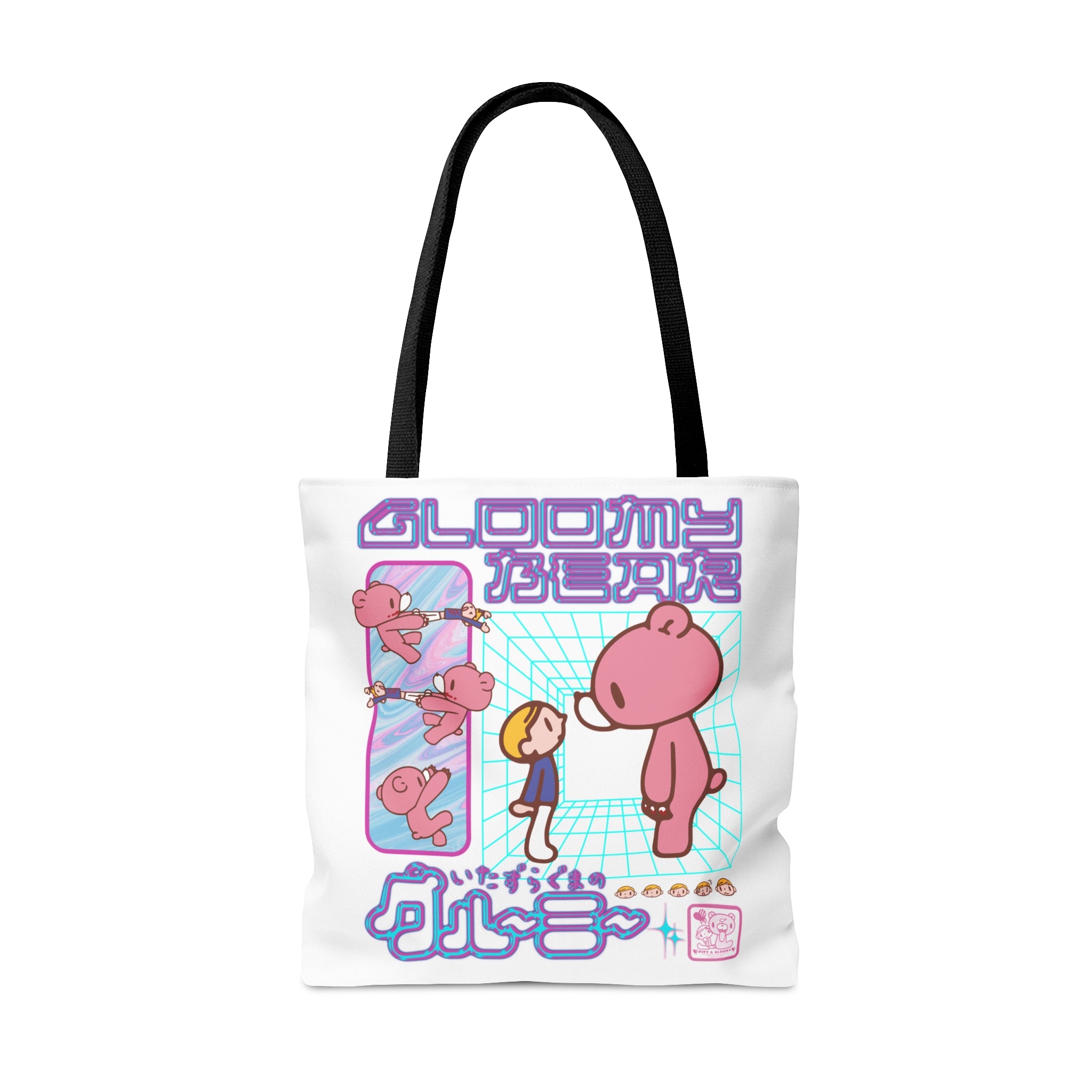 Gloomy Bear Y2K Vibes - Canvas Tote Bag