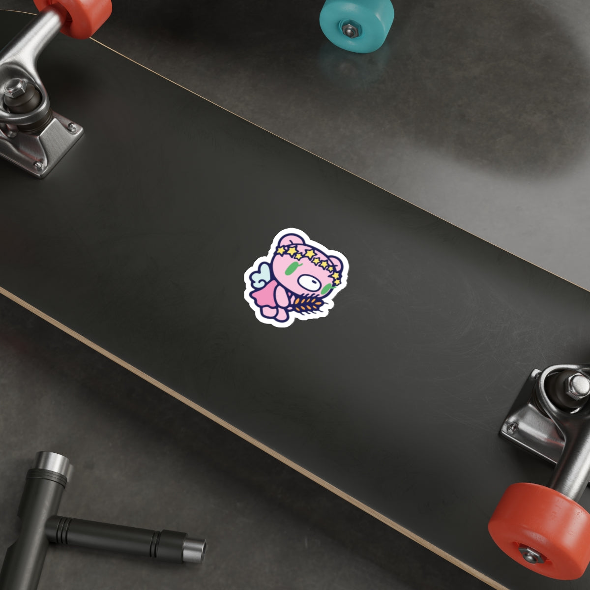Gloomy Zodiac Virgo Die-Cut Stickers
