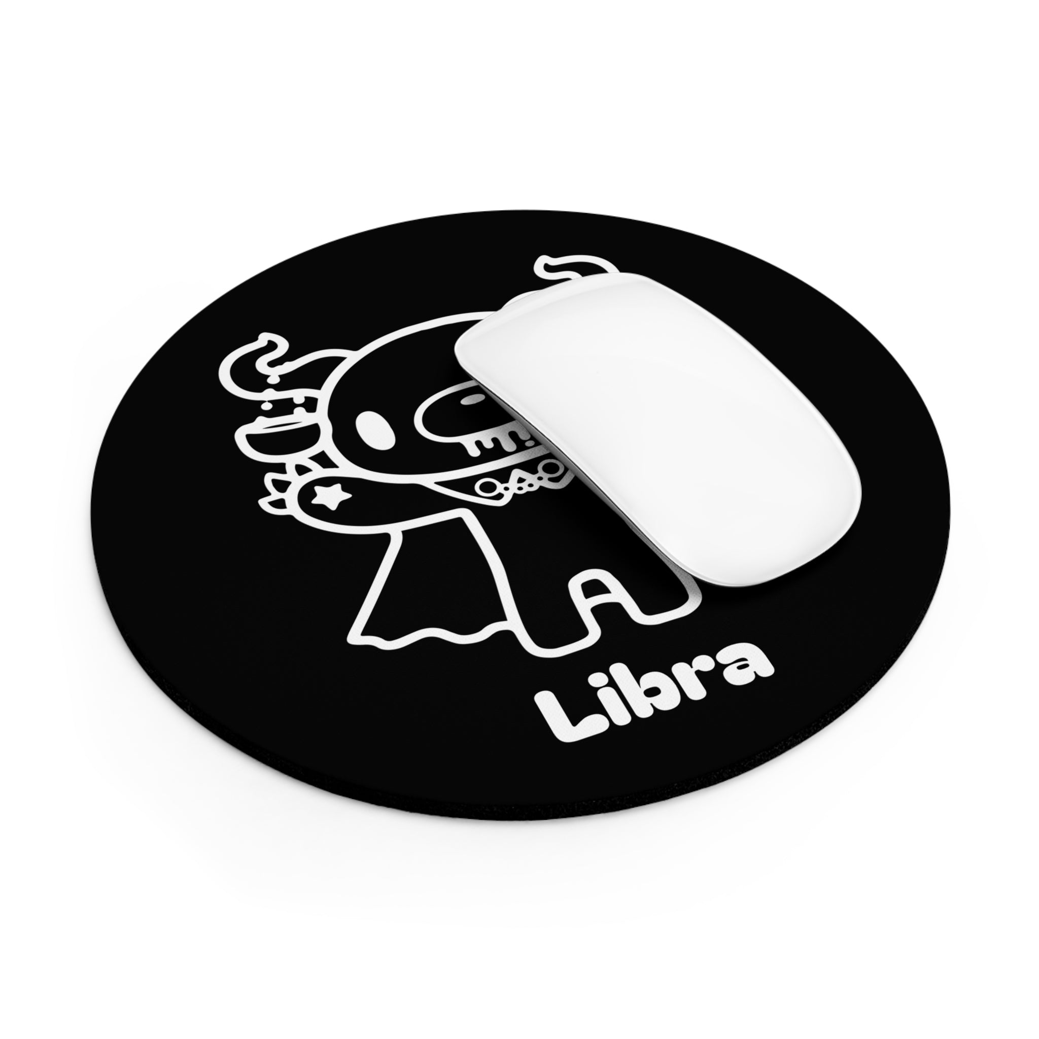Gloomy Bear Zodiac Libra Mouse Pad