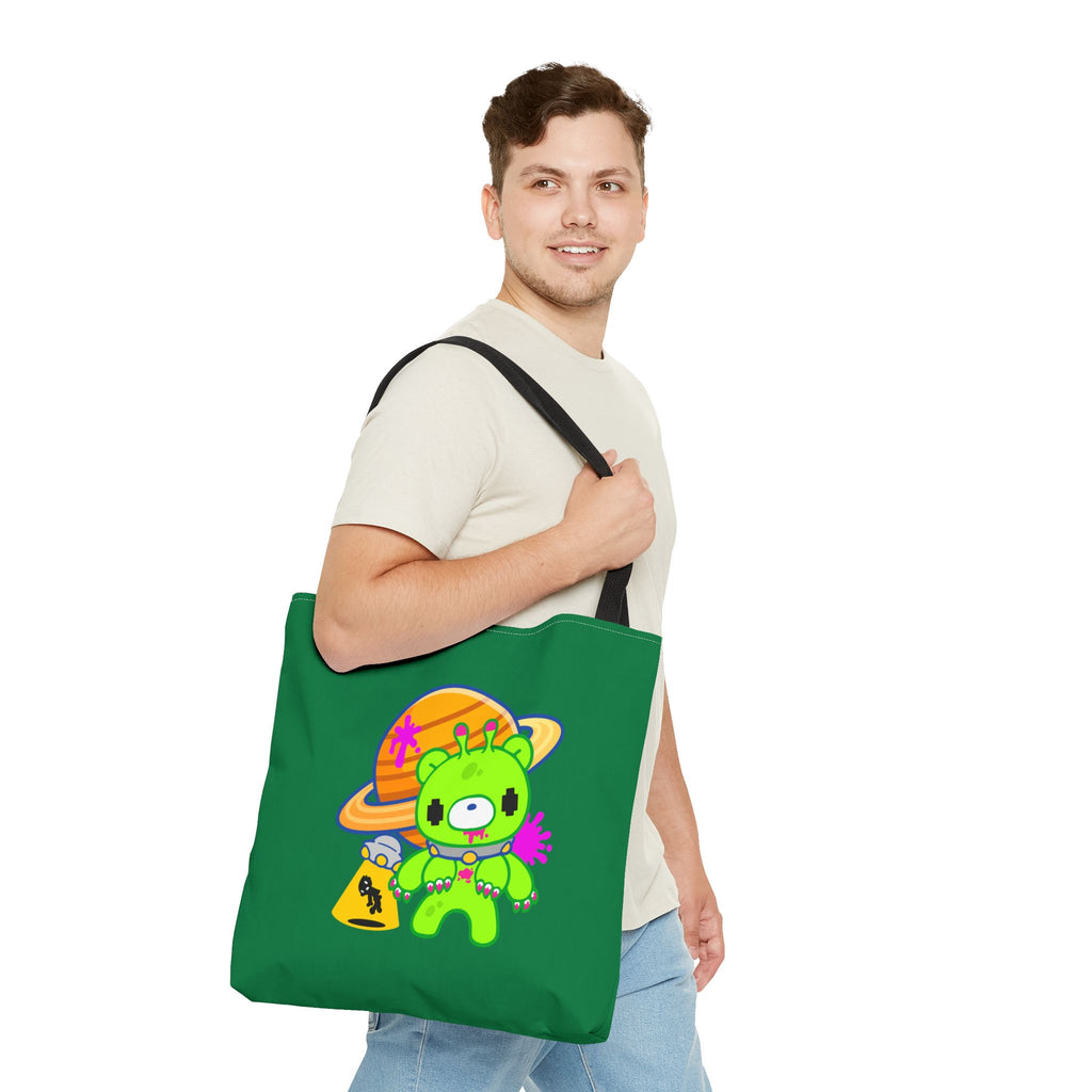 Gloomy Alien Monster Tote Bag