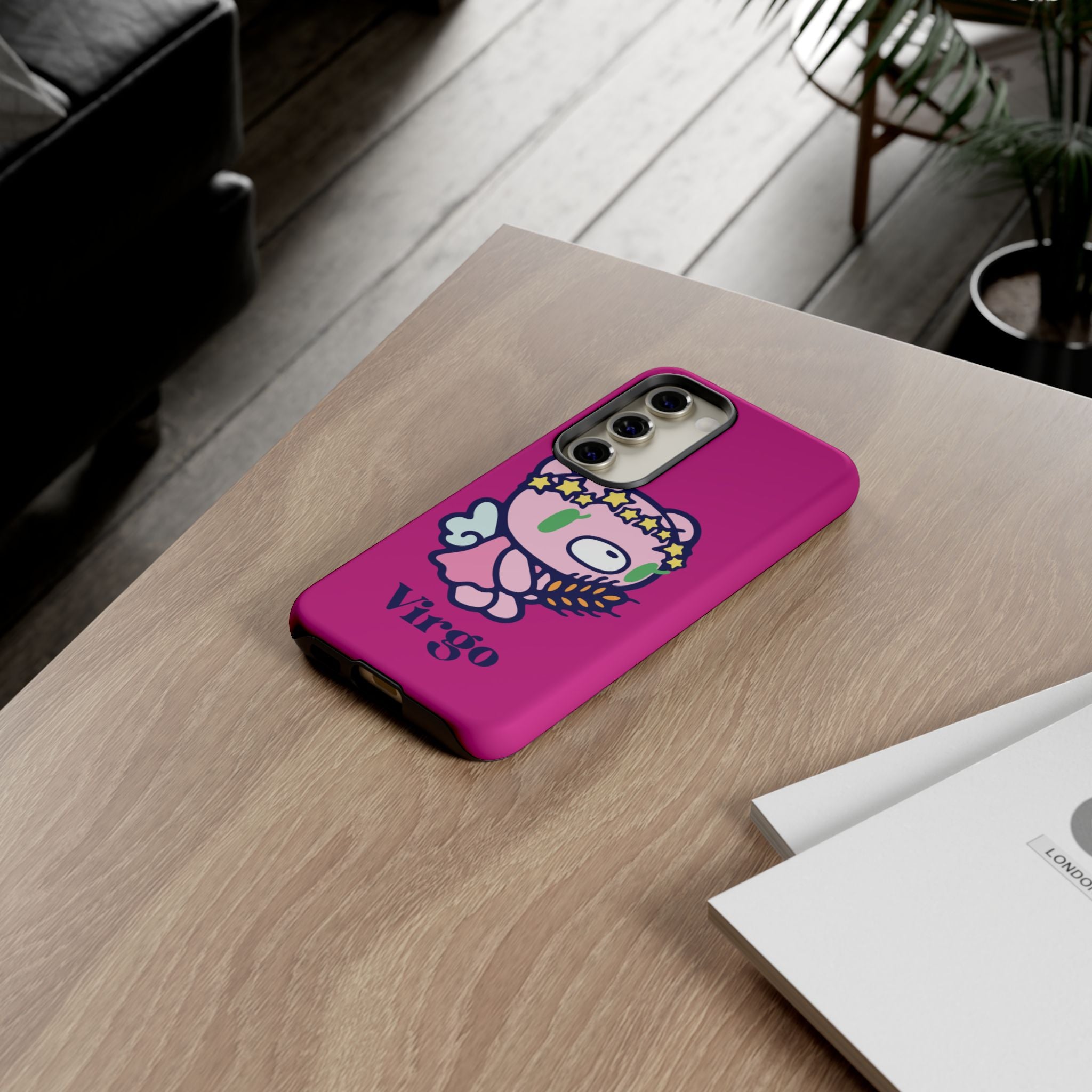 Zodiac Virgo gloomy bear Phone Case