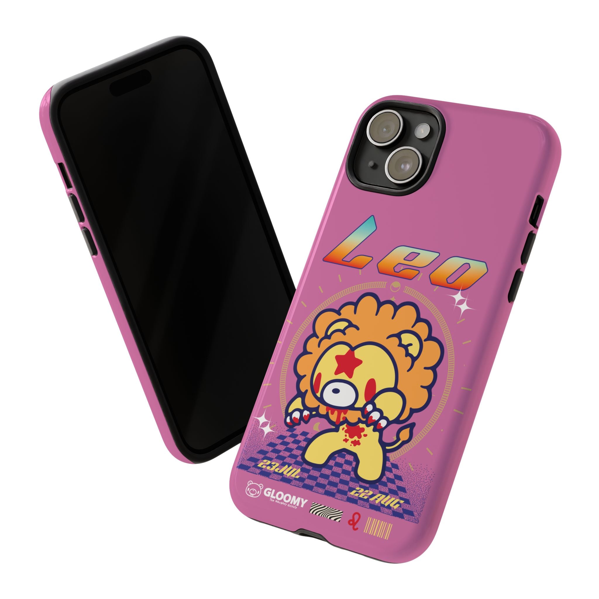 Zodiac Leo gloomy bear Phone Case