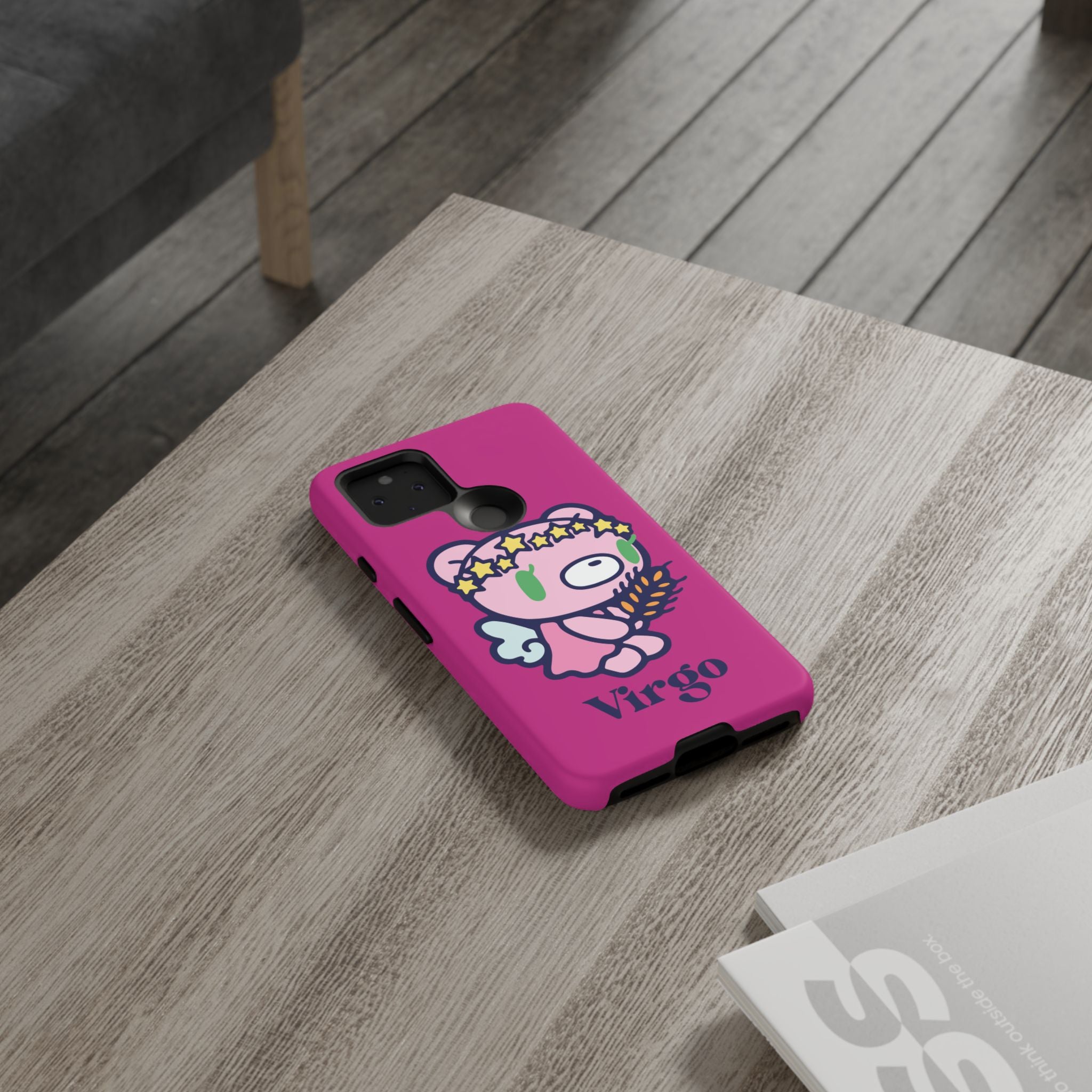 Zodiac Virgo gloomy bear Phone Case