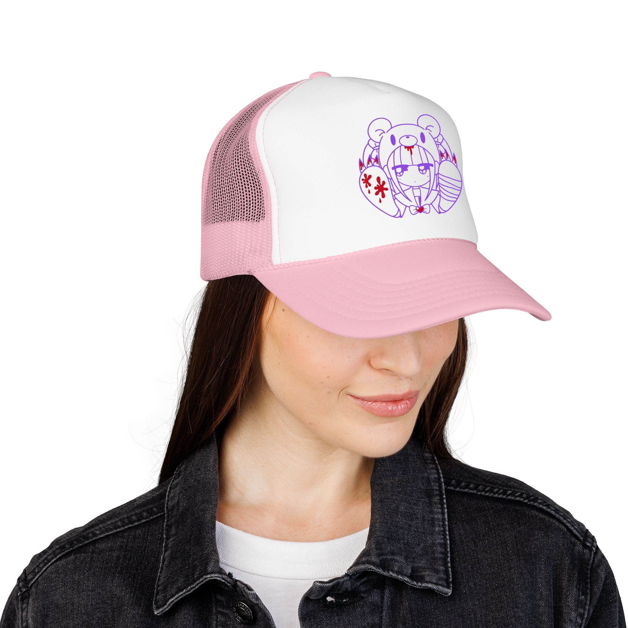 Menhera x Gloomy Foam Trucker Hat