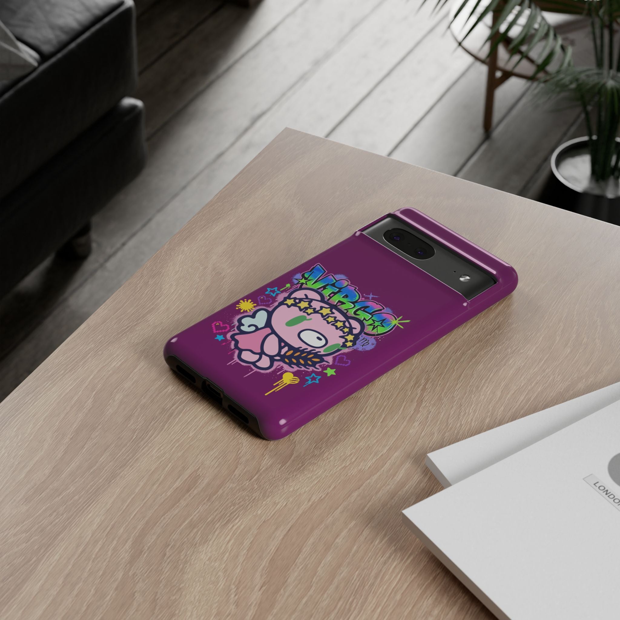 Zodiac Virgo  Gloomy Bear  Phone Case