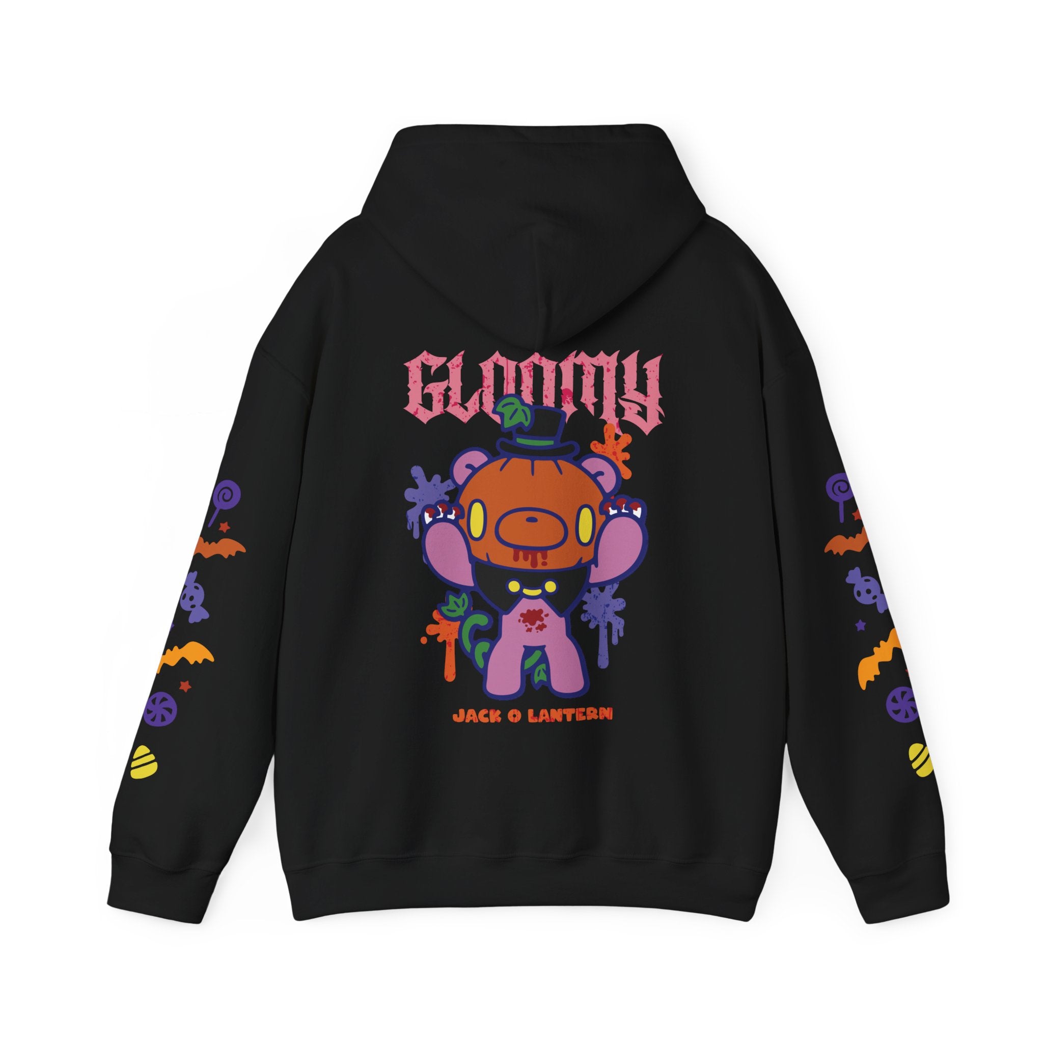 Halloween Jack O lantern Gloomy Bear Hoodie
