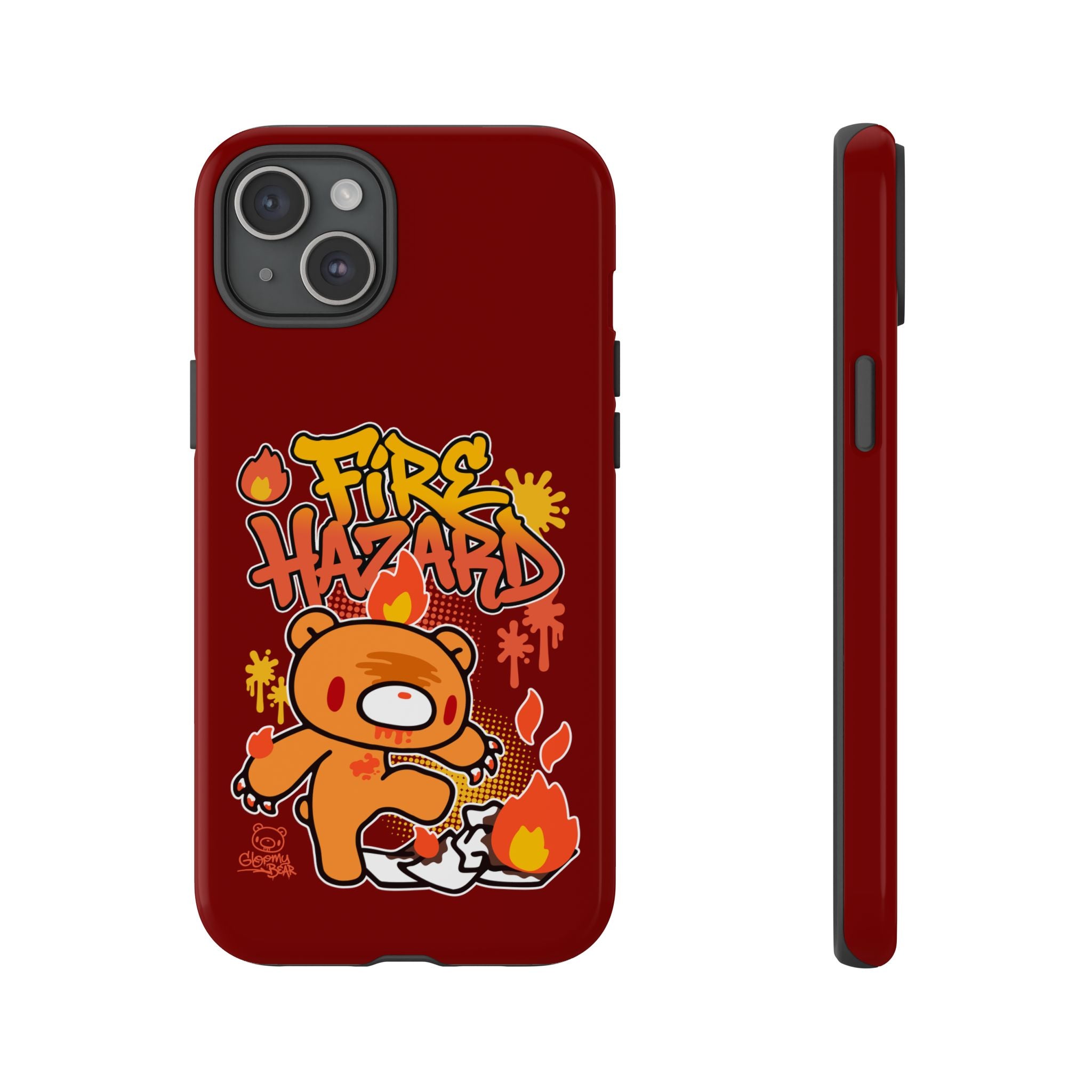 Gloomy Fire trash Phone Case