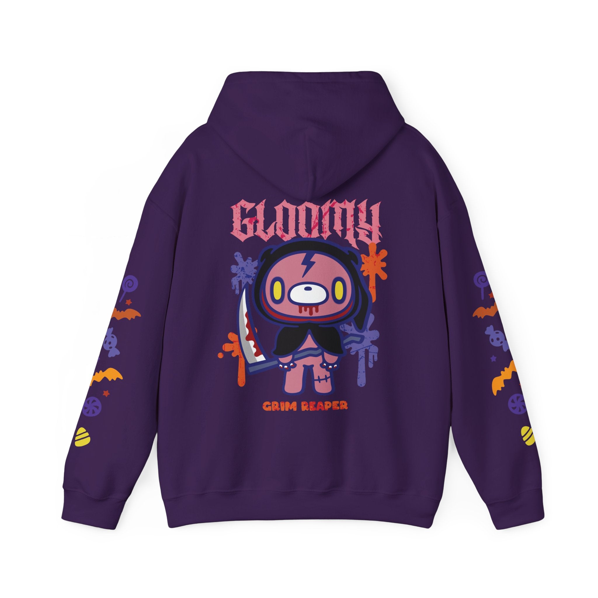 Halloween Grim Reaper Gloomy Bear Hoodie