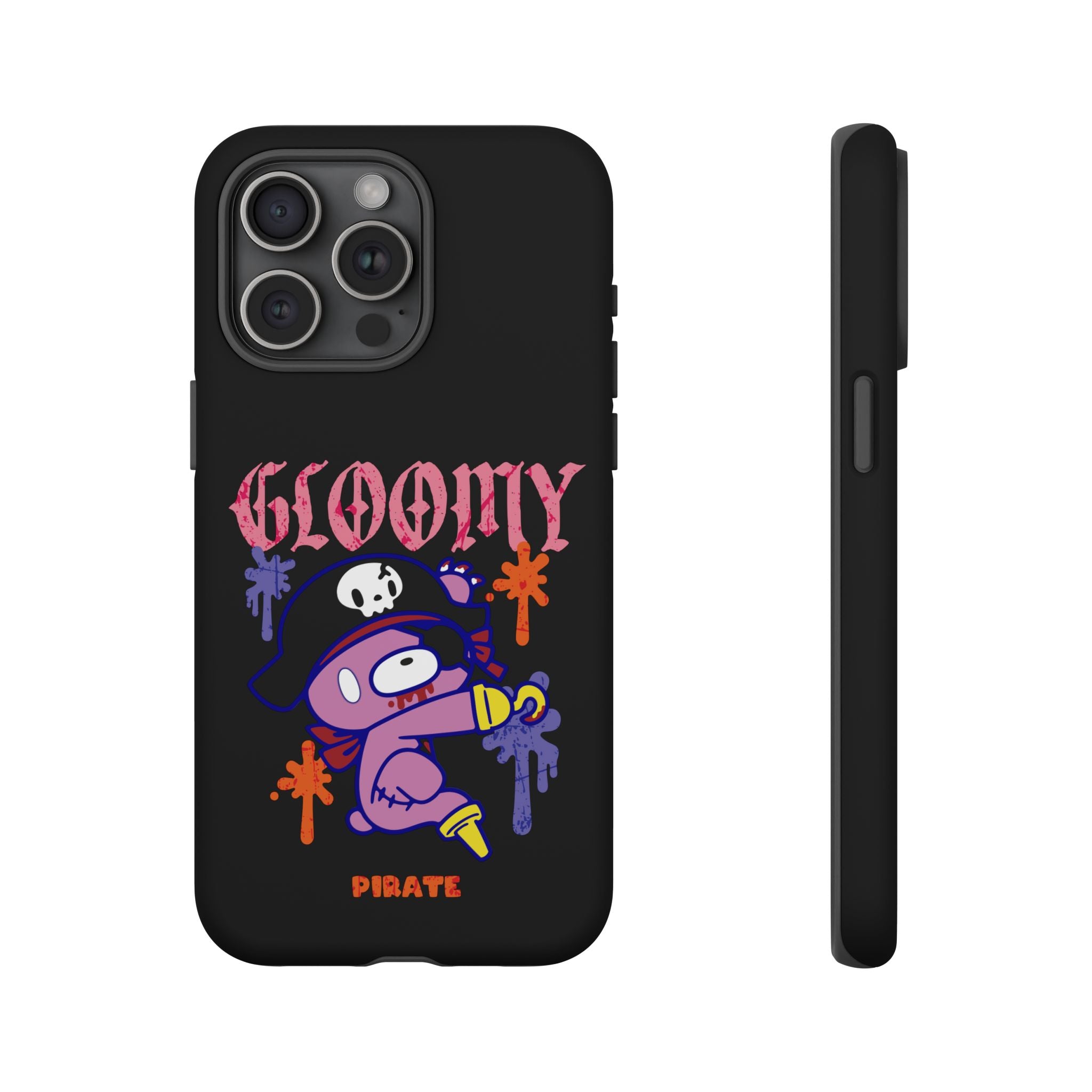 gloomy bear Halloween pirate Phone Case