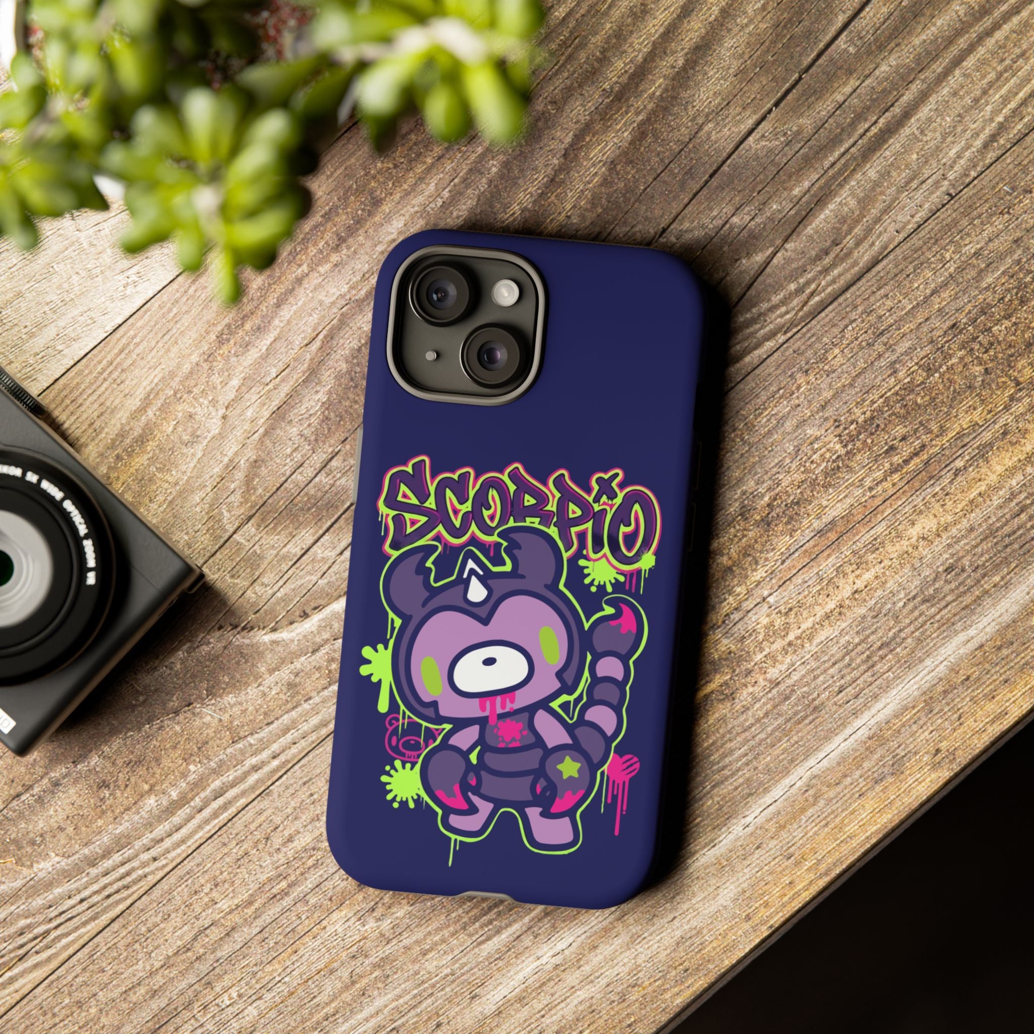 Zodiac Scorpio Gloomy Bear Phone Case