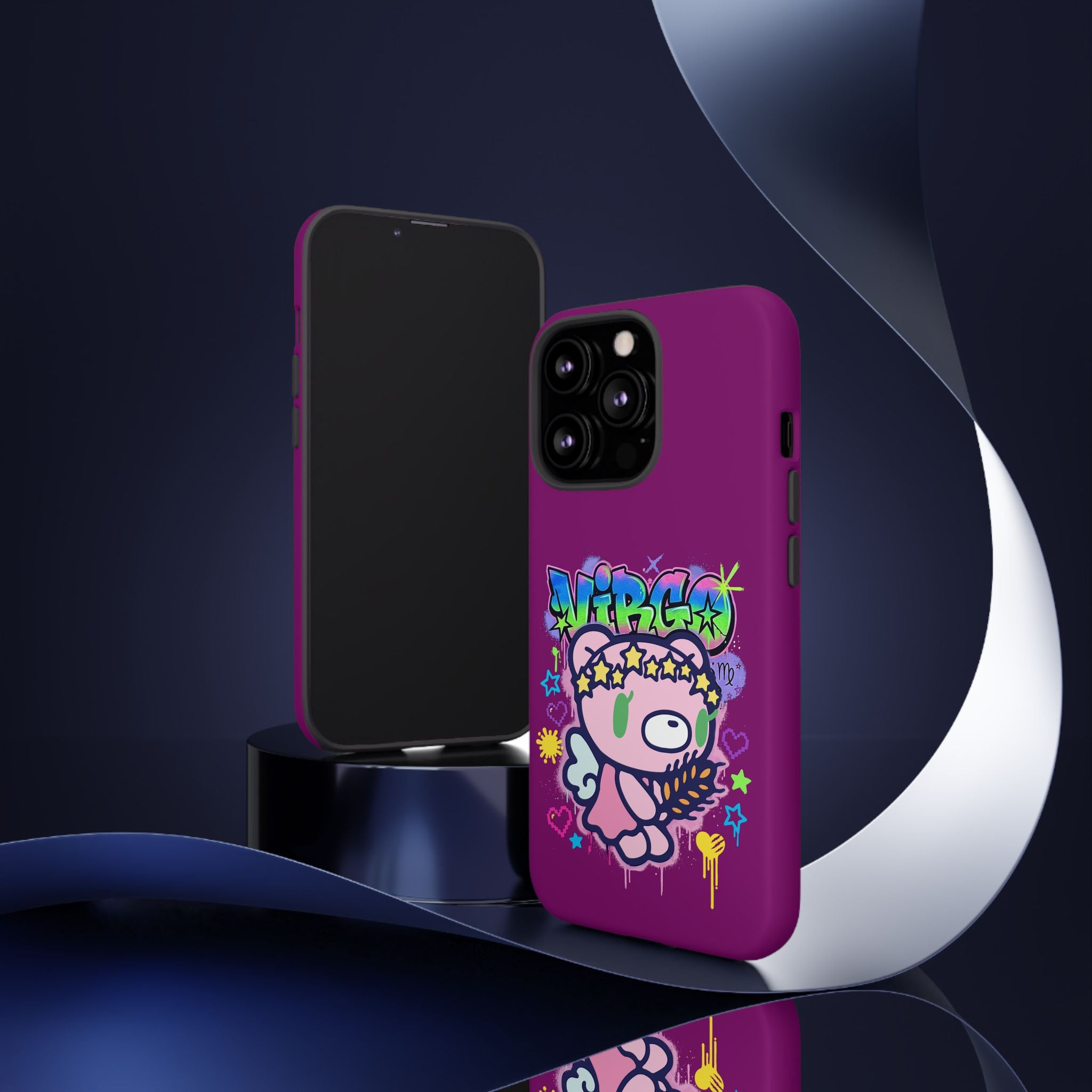 Zodiac Virgo  Gloomy Bear  Phone Case
