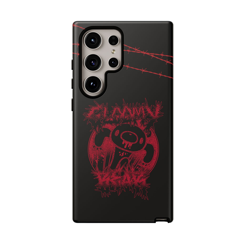 Gloomy Bear Metal Show Red Phone Case