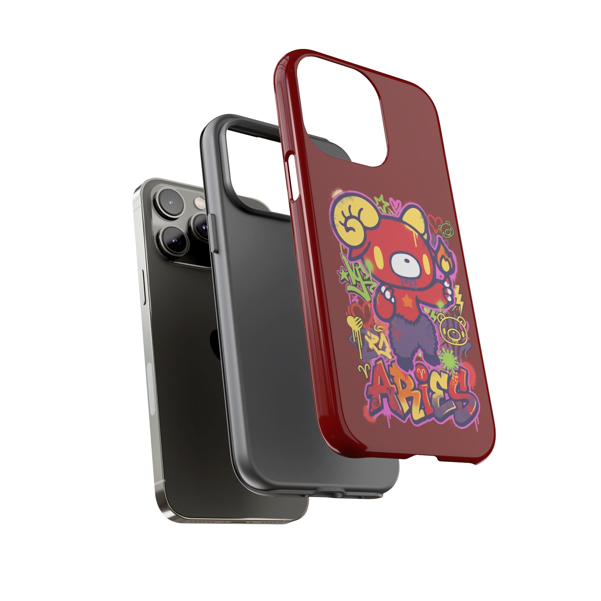 Zodiac Aries  Gloomy Bear Phone Case
