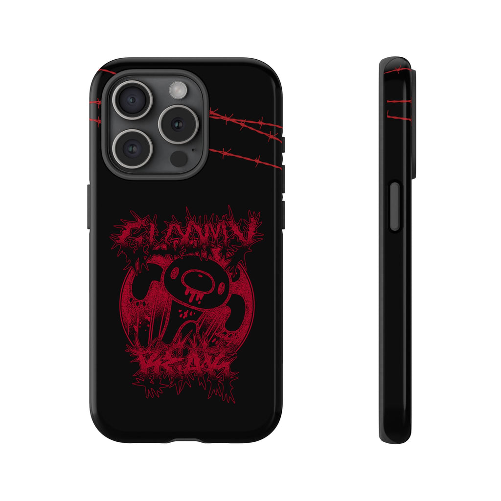 Gloomy Bear Metal Show Red Phone Case