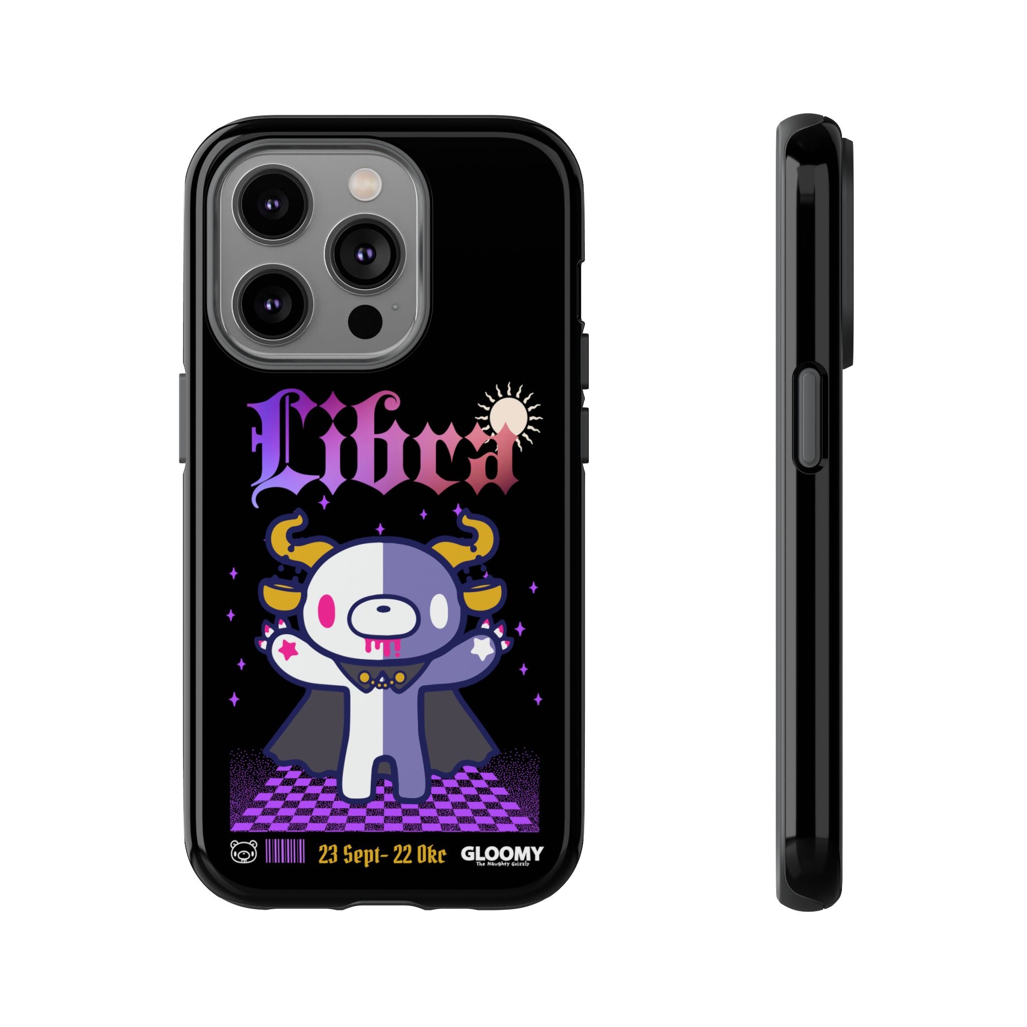 gloomy bear libra zodiac Phone Case