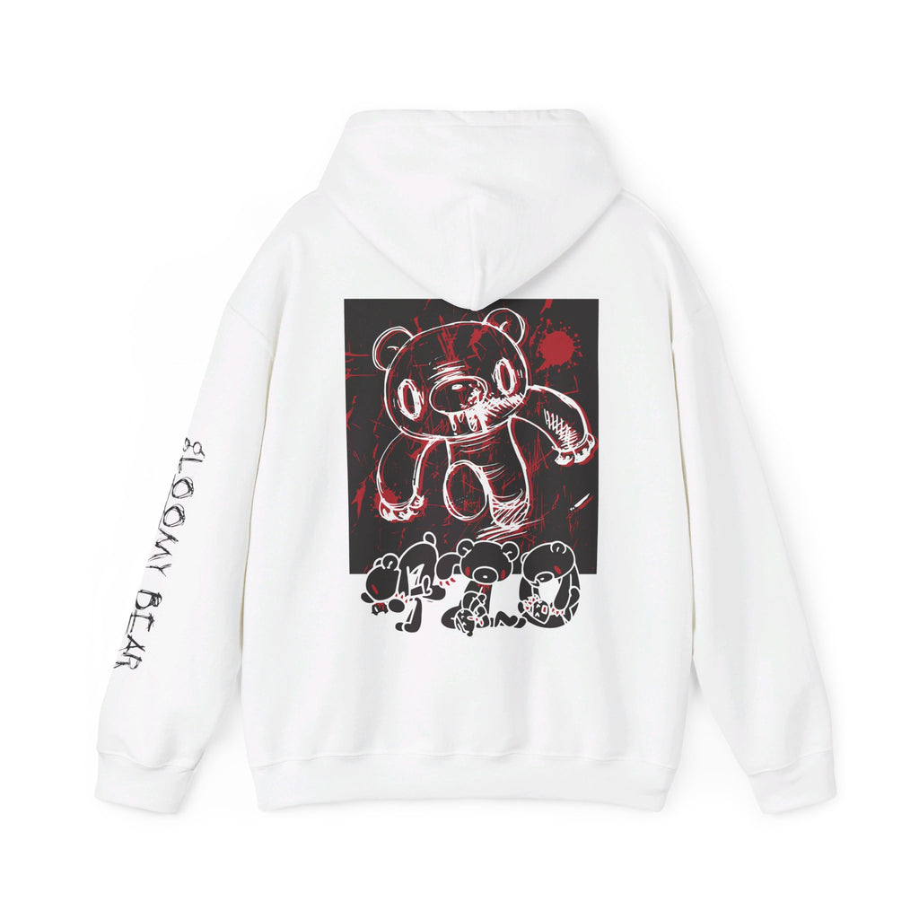 Danger Gloomy Bear Unisex Hooded Sweatshirt