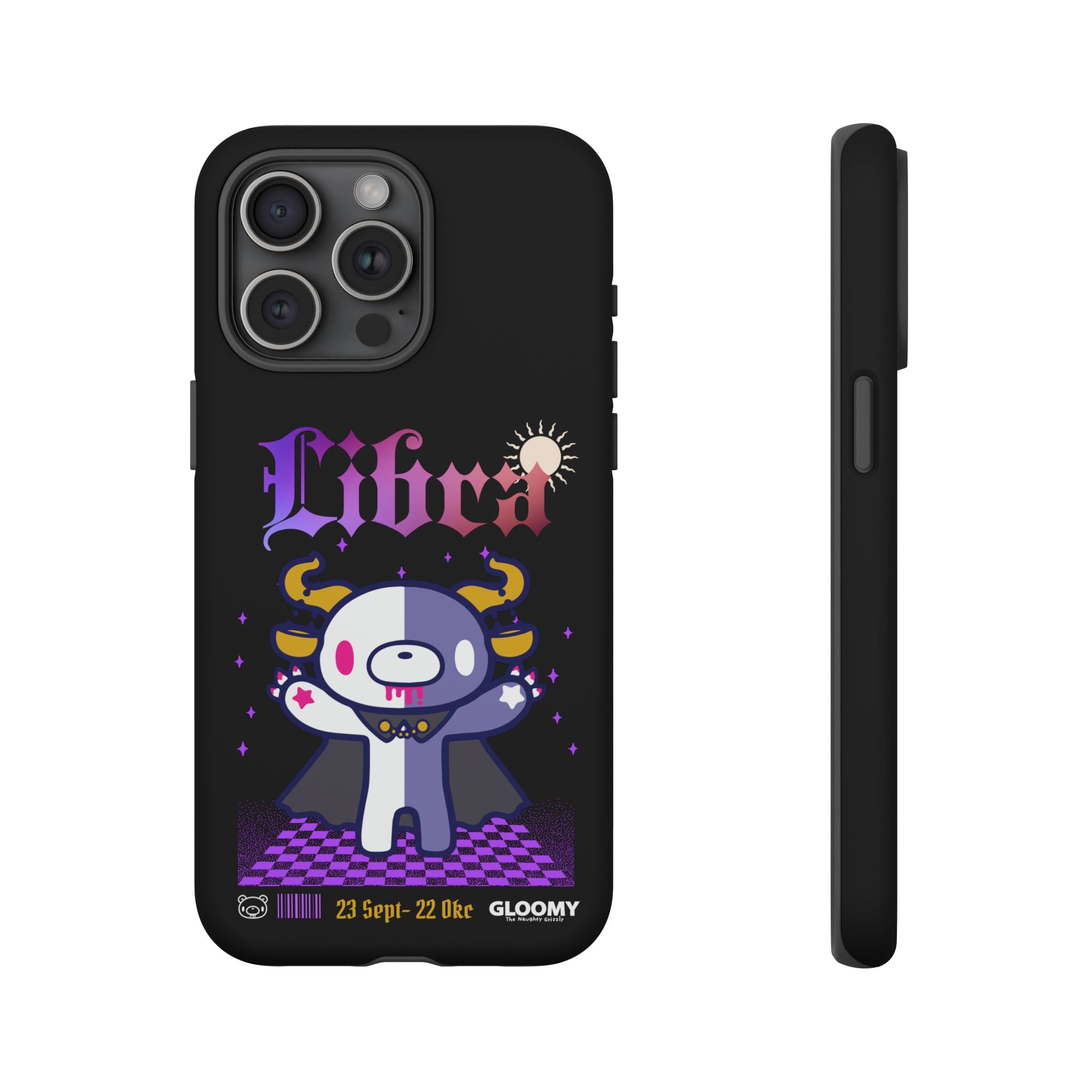 gloomy bear libra zodiac Phone Case