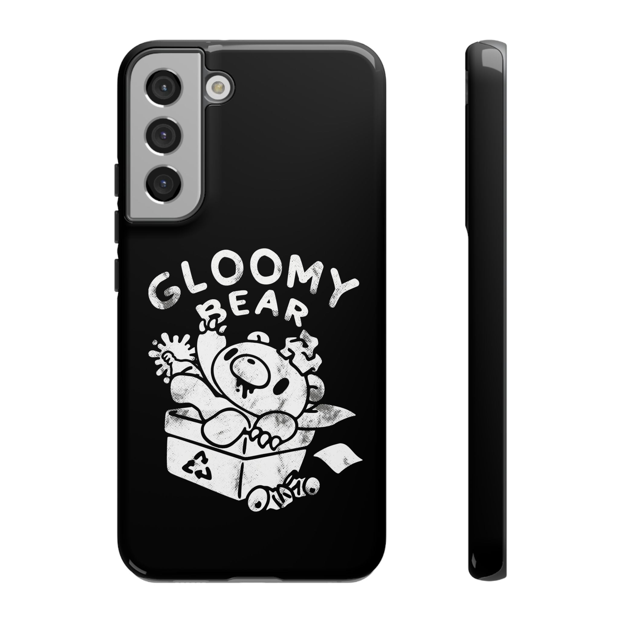 Gloomy trash garbage Phone Case