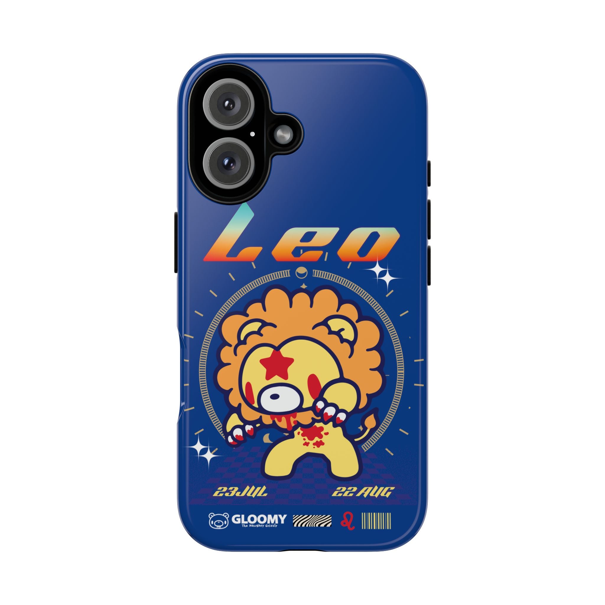 Zodiac Leo gloomy bear Phone Case