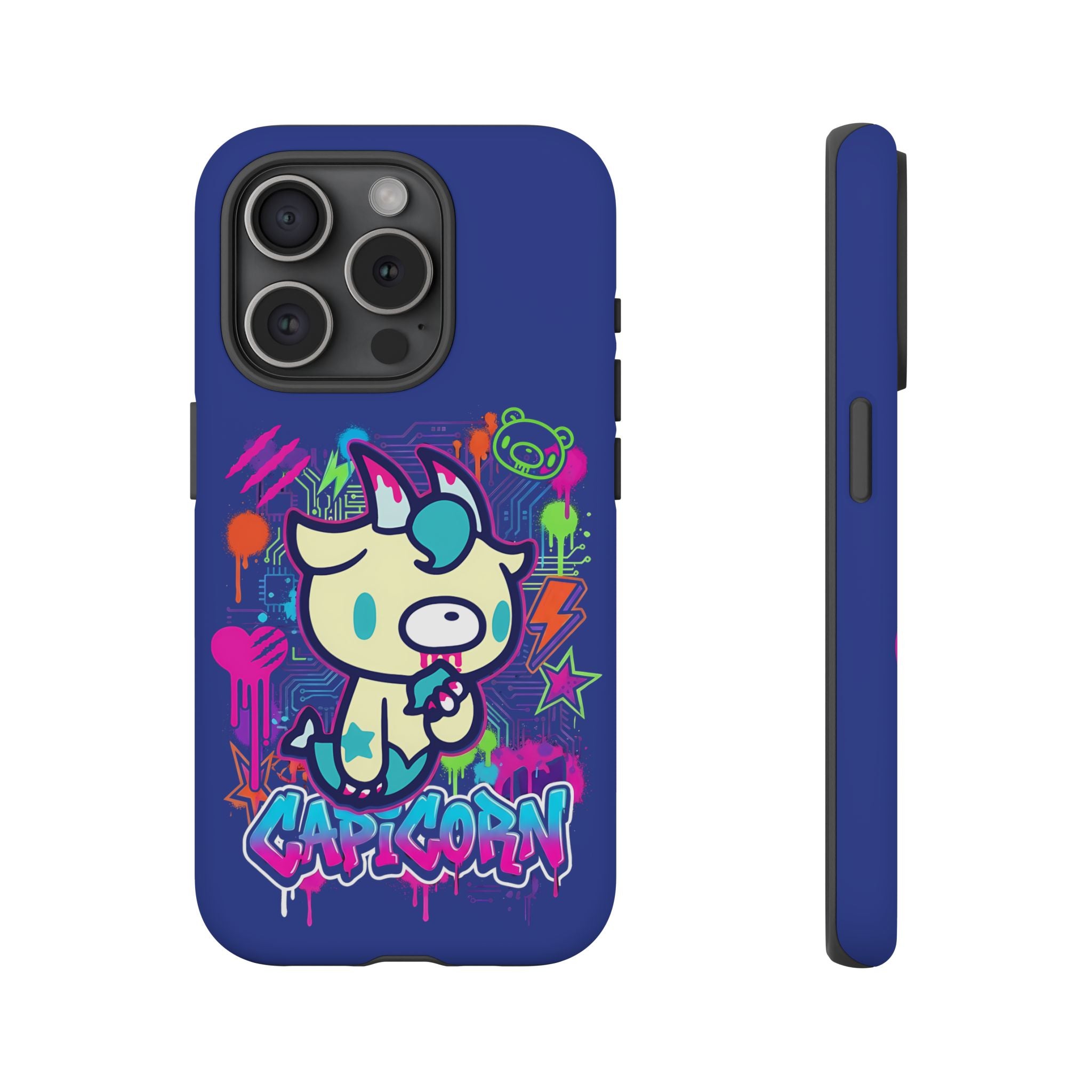 Zodiac Capricorn Gloomy Bear Phone Case