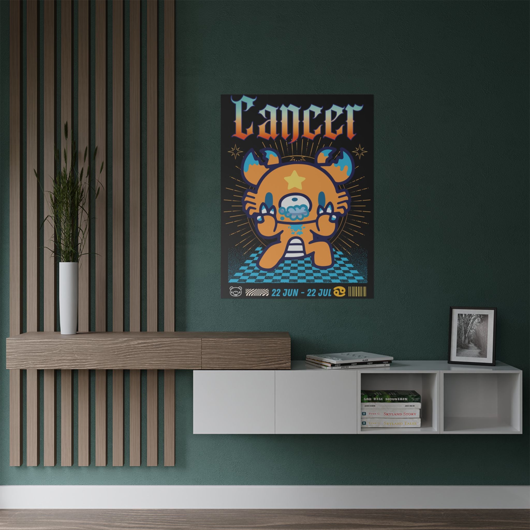Cancer Zodiac Satin Posters (300gsm)