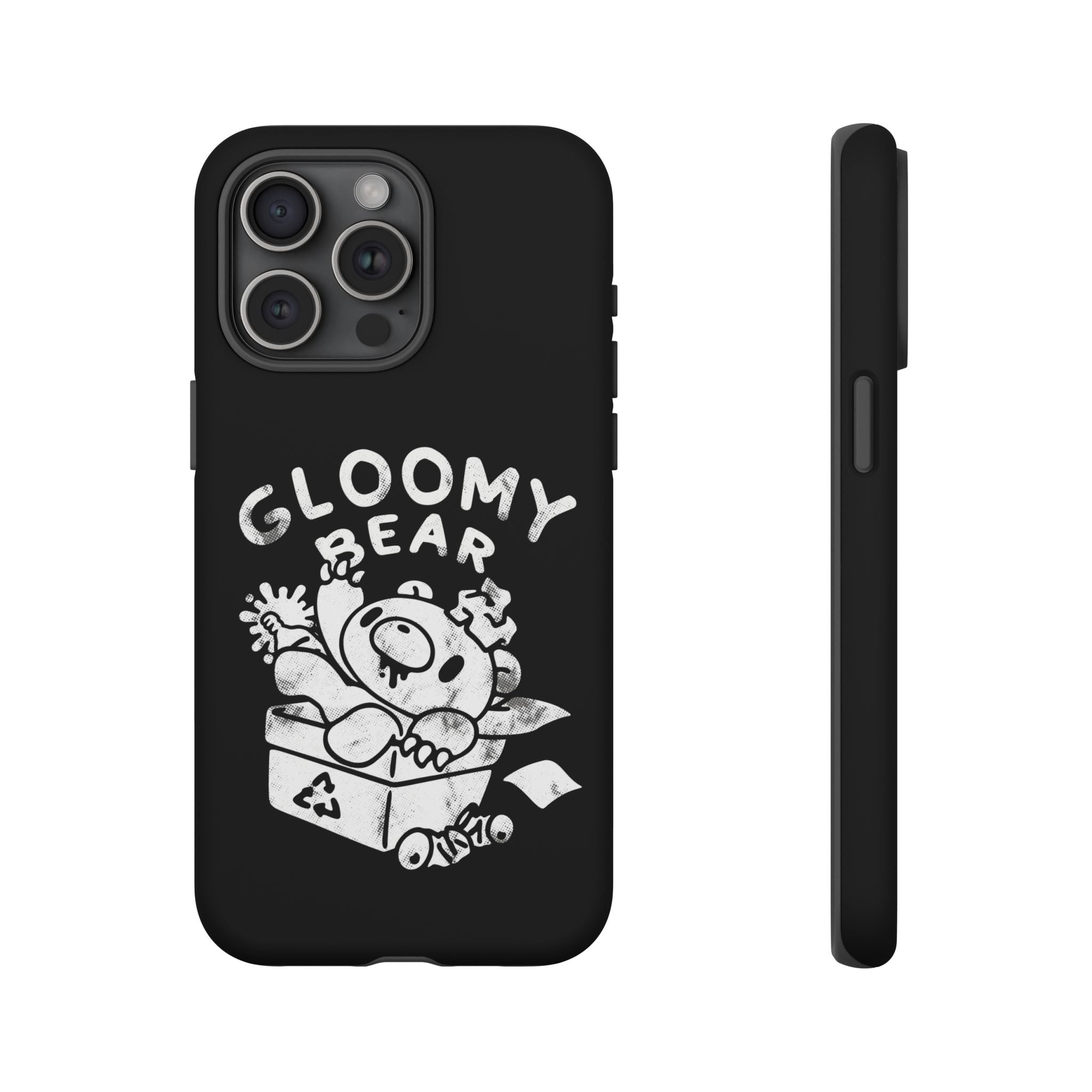 Gloomy trash garbage Phone Case