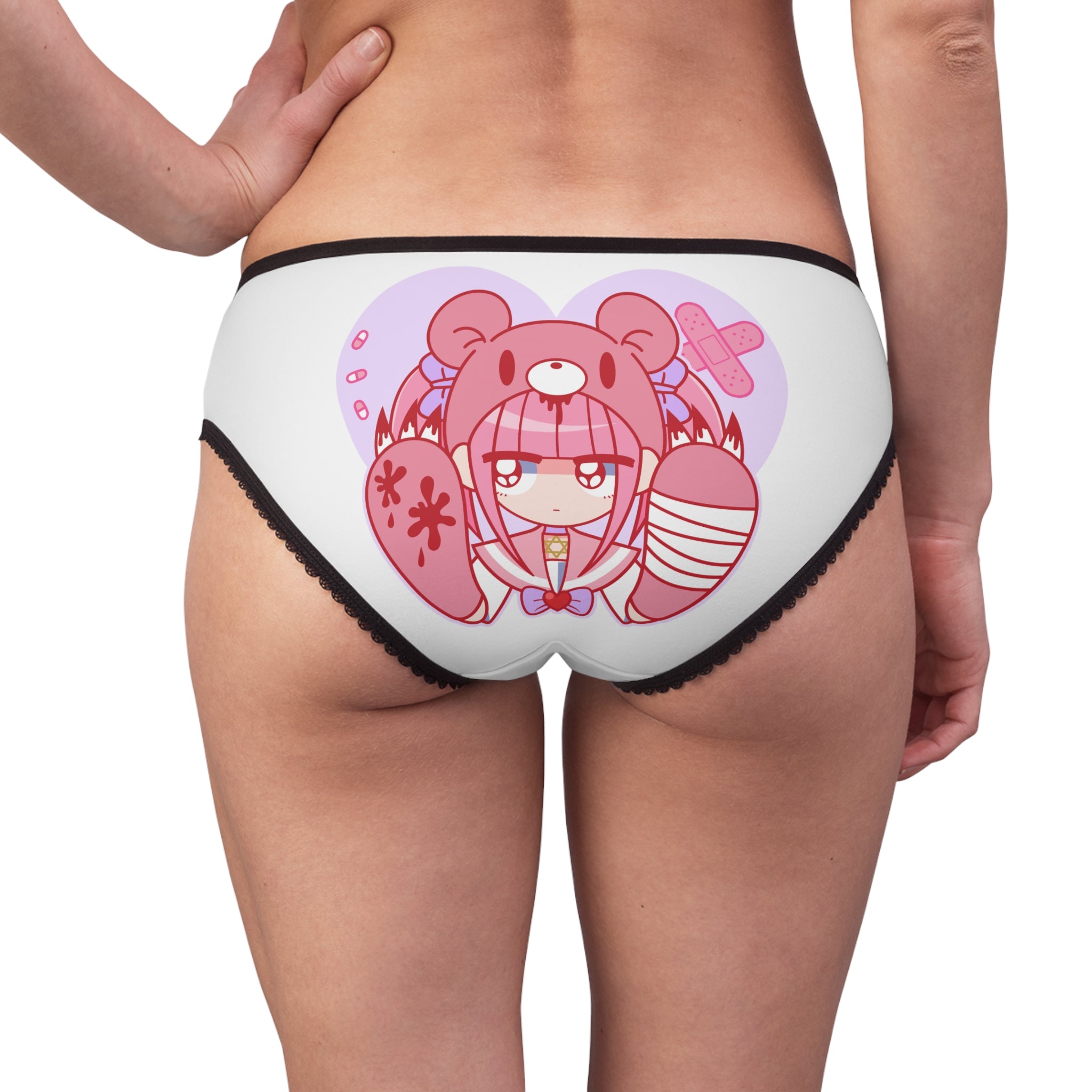Menhera x Gloomy Women's Briefs (AOP)