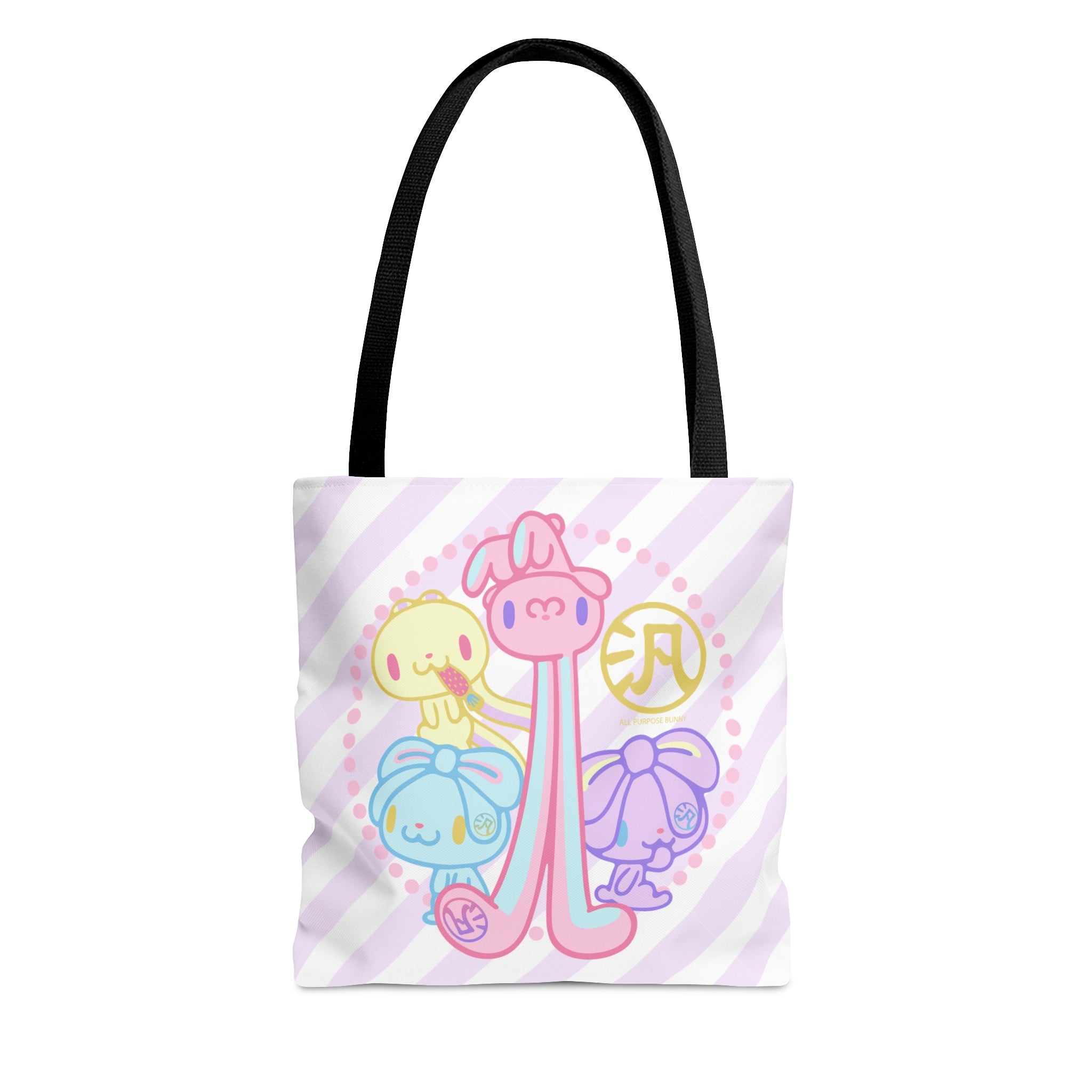 Group Pastel All Purpose Bunny Tote Bag