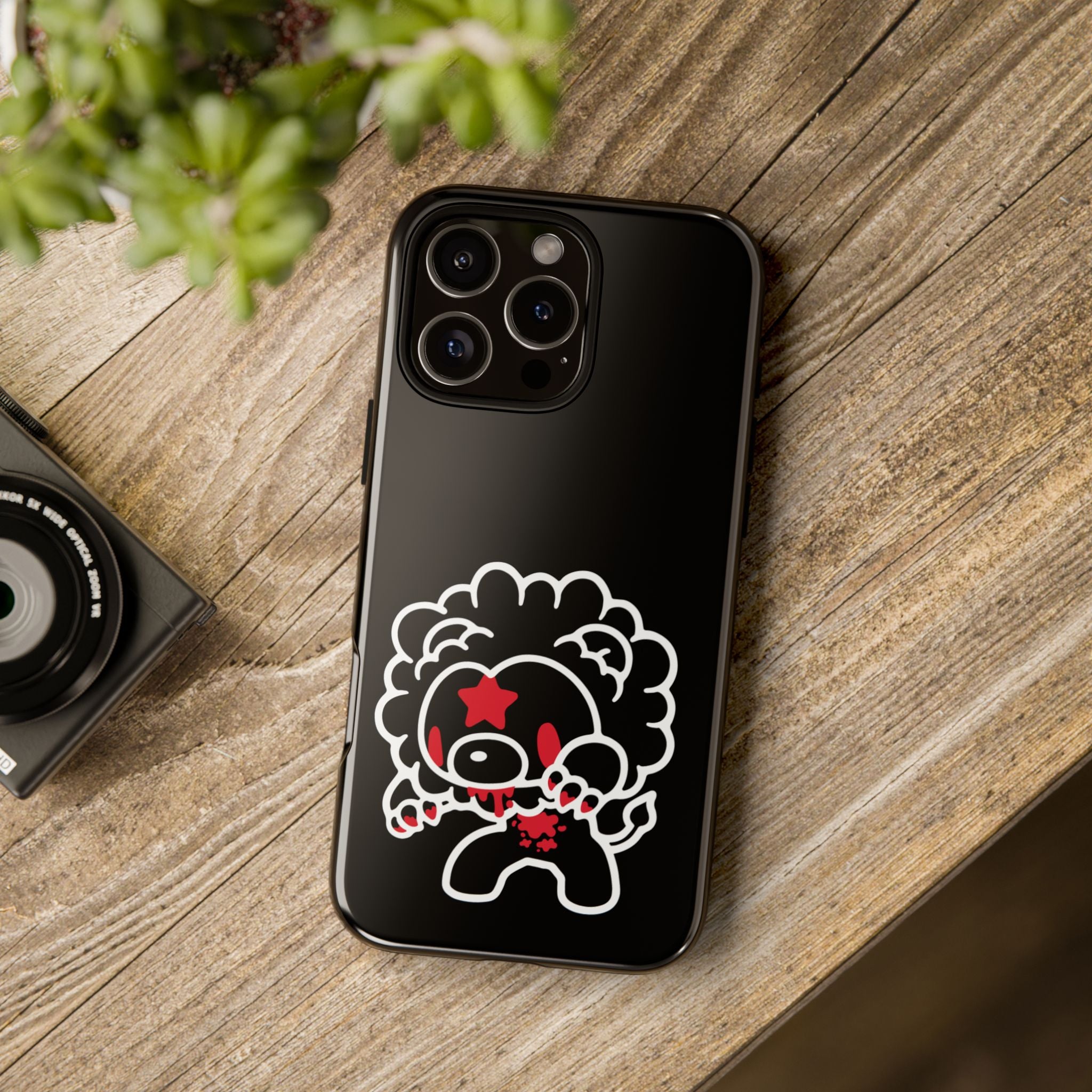 Zodiac Leo gloomy bear Phone Case