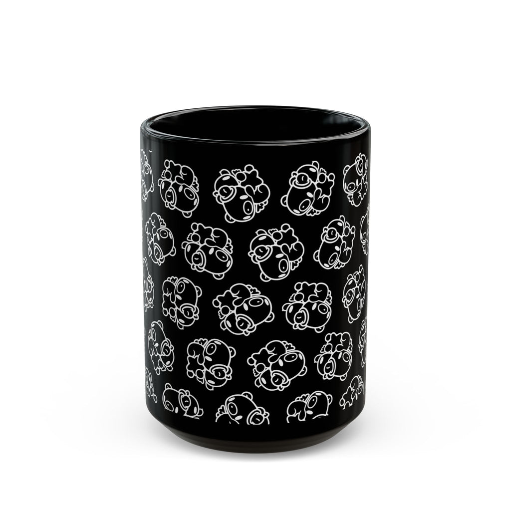 gloomy gemini zodiac Black Mug (11oz, 15oz)